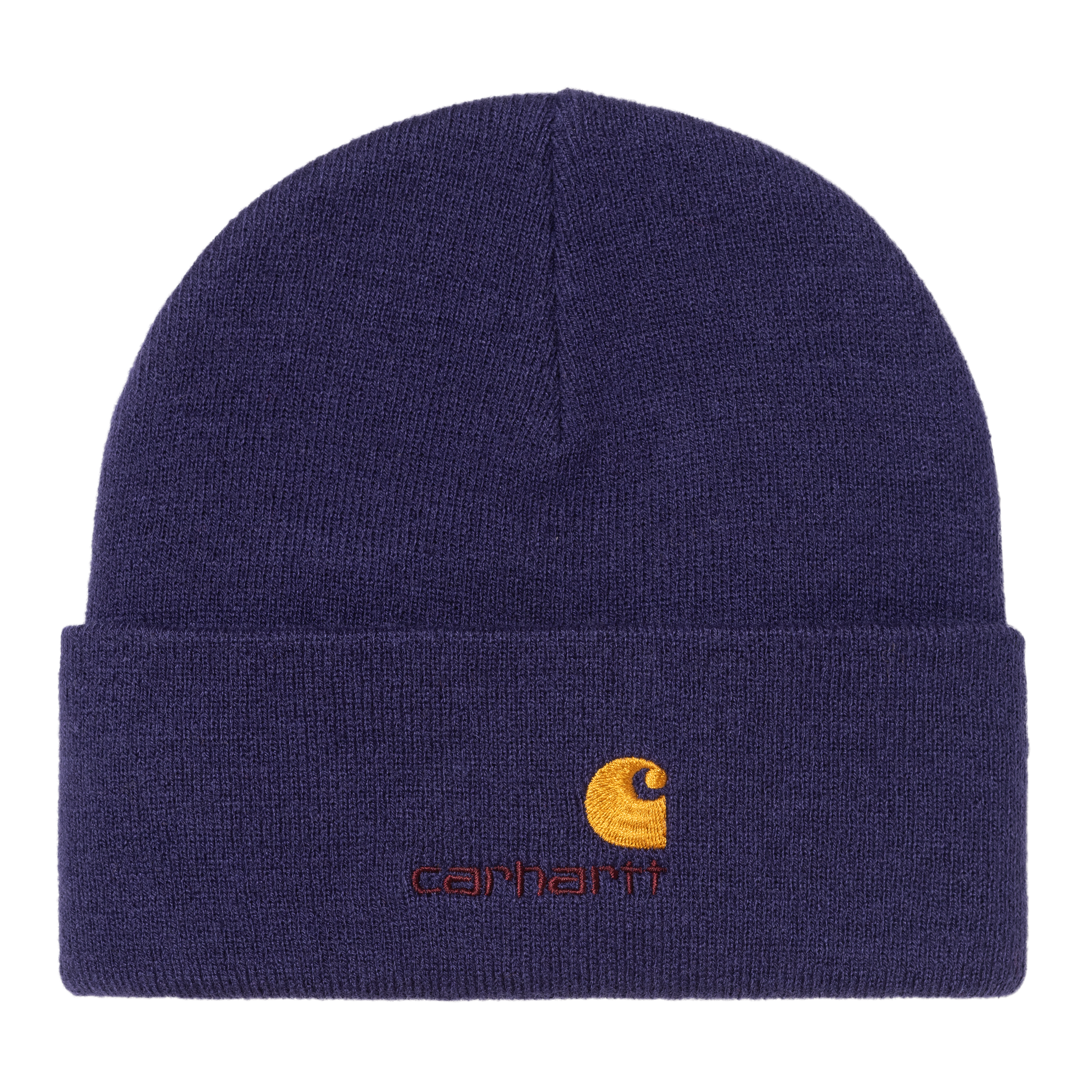 Carhartt WIP American Script Beanie in Blu