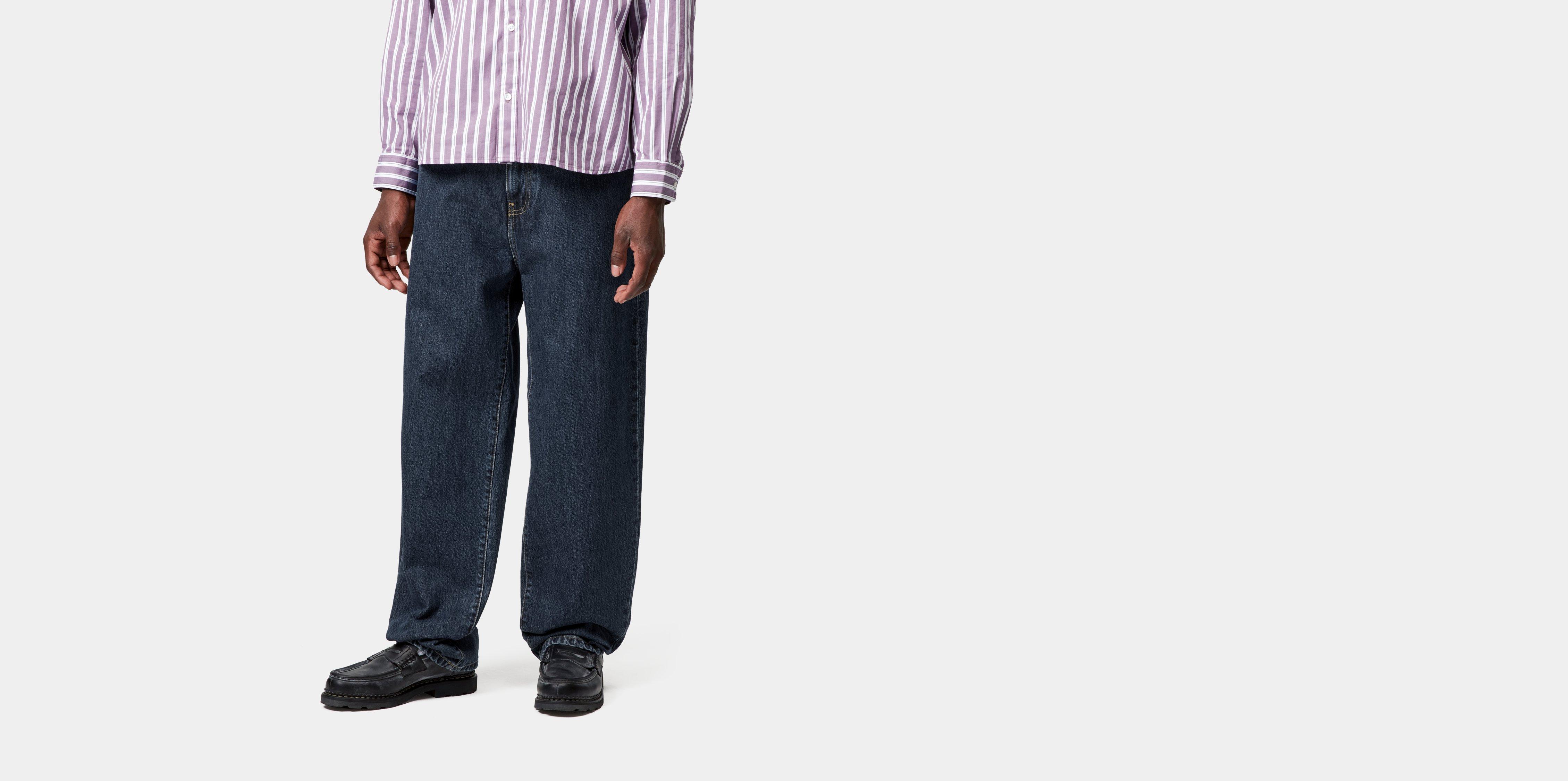 Carhartt WIP Aaron Pant Blue rinsed | 27 | Men