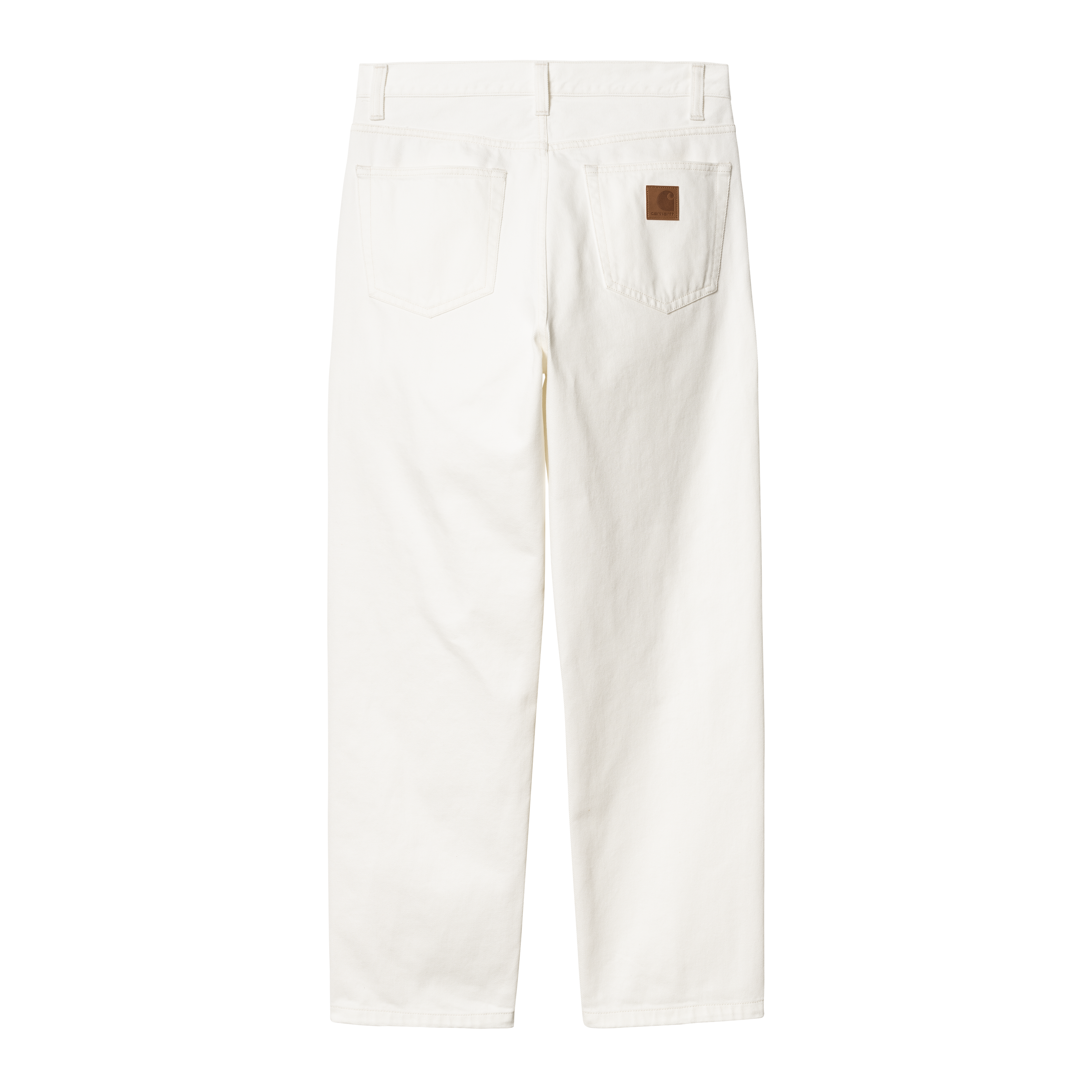 Carhartt WIP Aaron Pant in Bianco