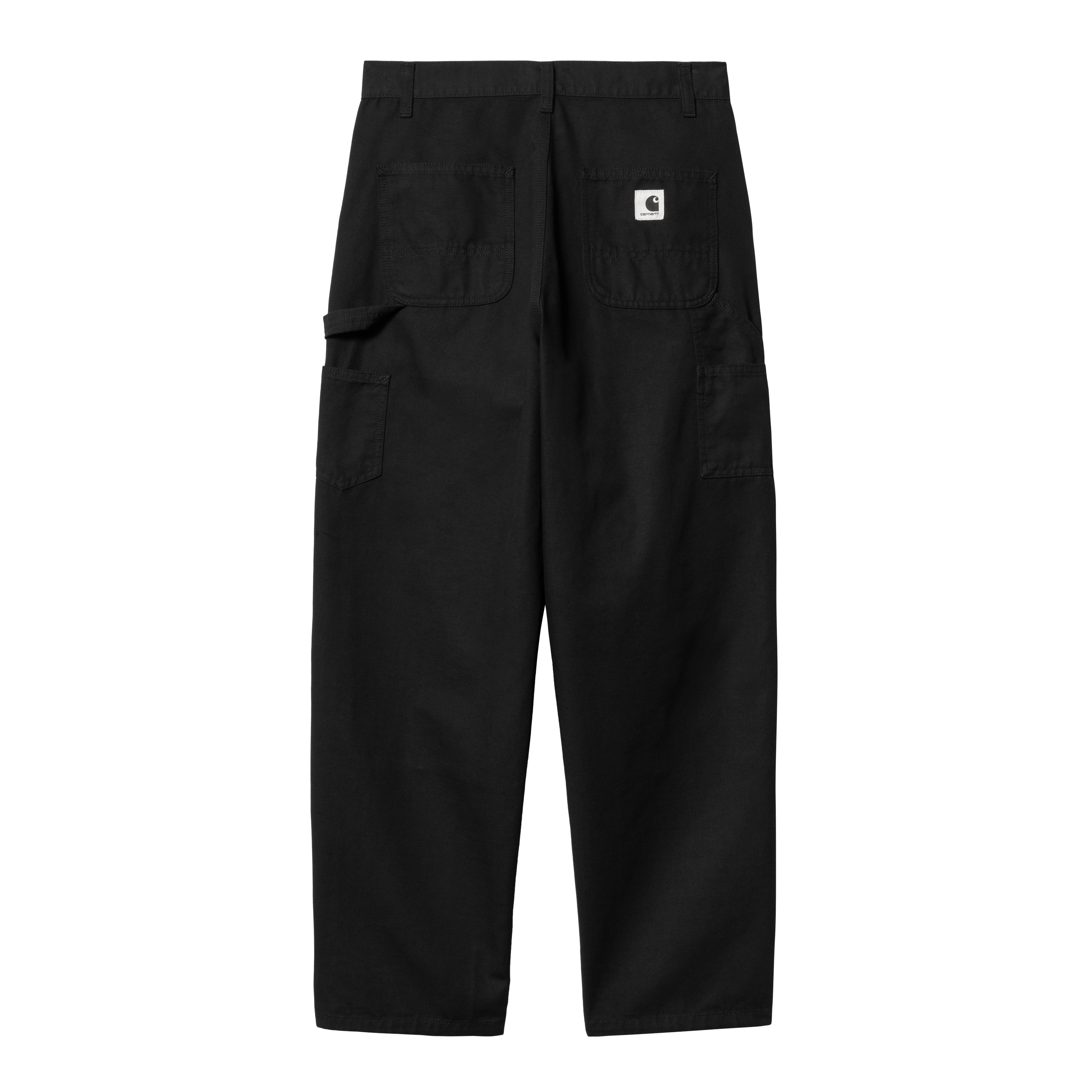 CARHARTT WIP - DOUBLE KNEE SHORT BLACK RINSED – Rufus Macba