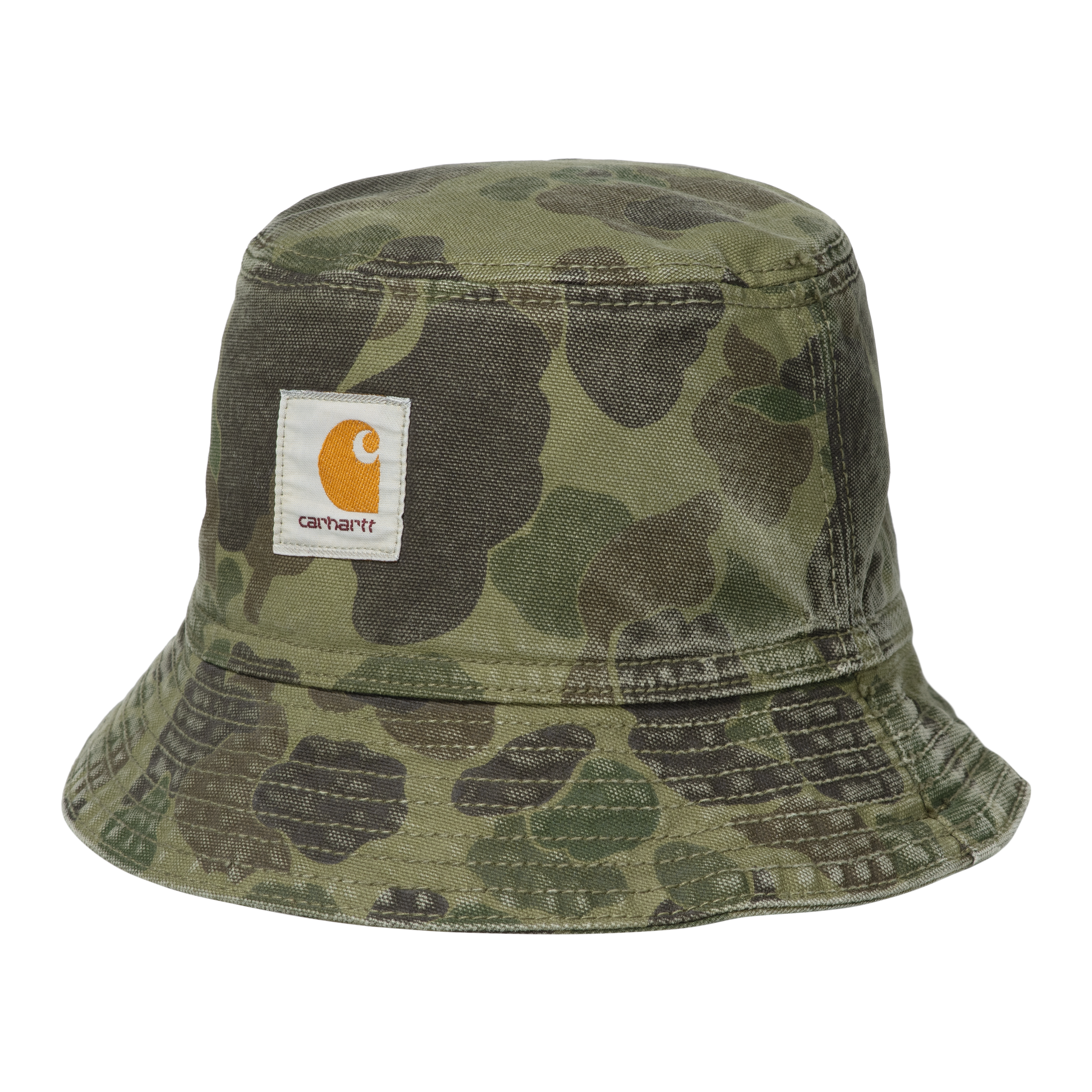 street camo bucket hat