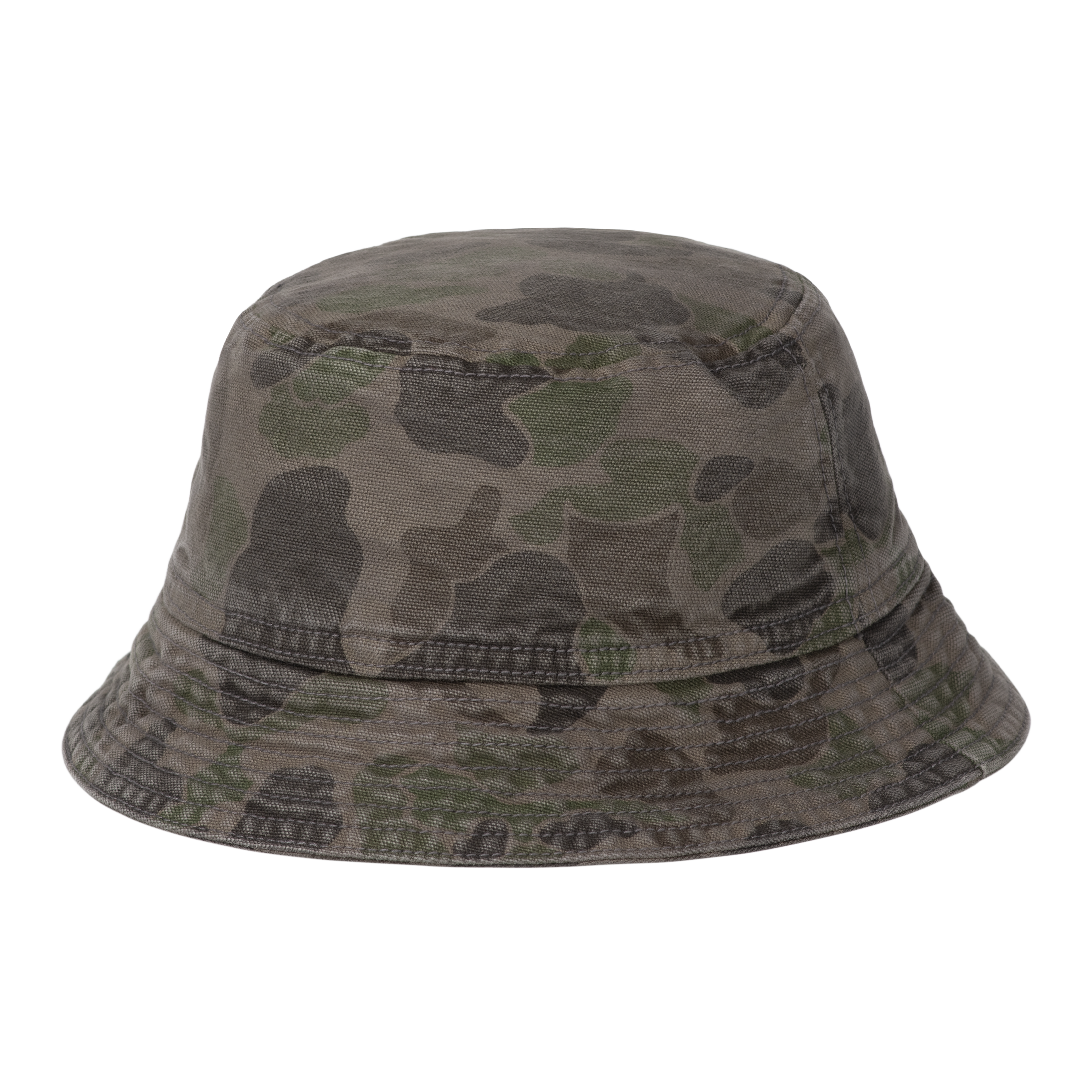 帽子 Carhartt IRWIN BUCKET HAT-Camo Duck Carhartt WIP Irwin Bucket Hat, Camo Duck, Desert / Black