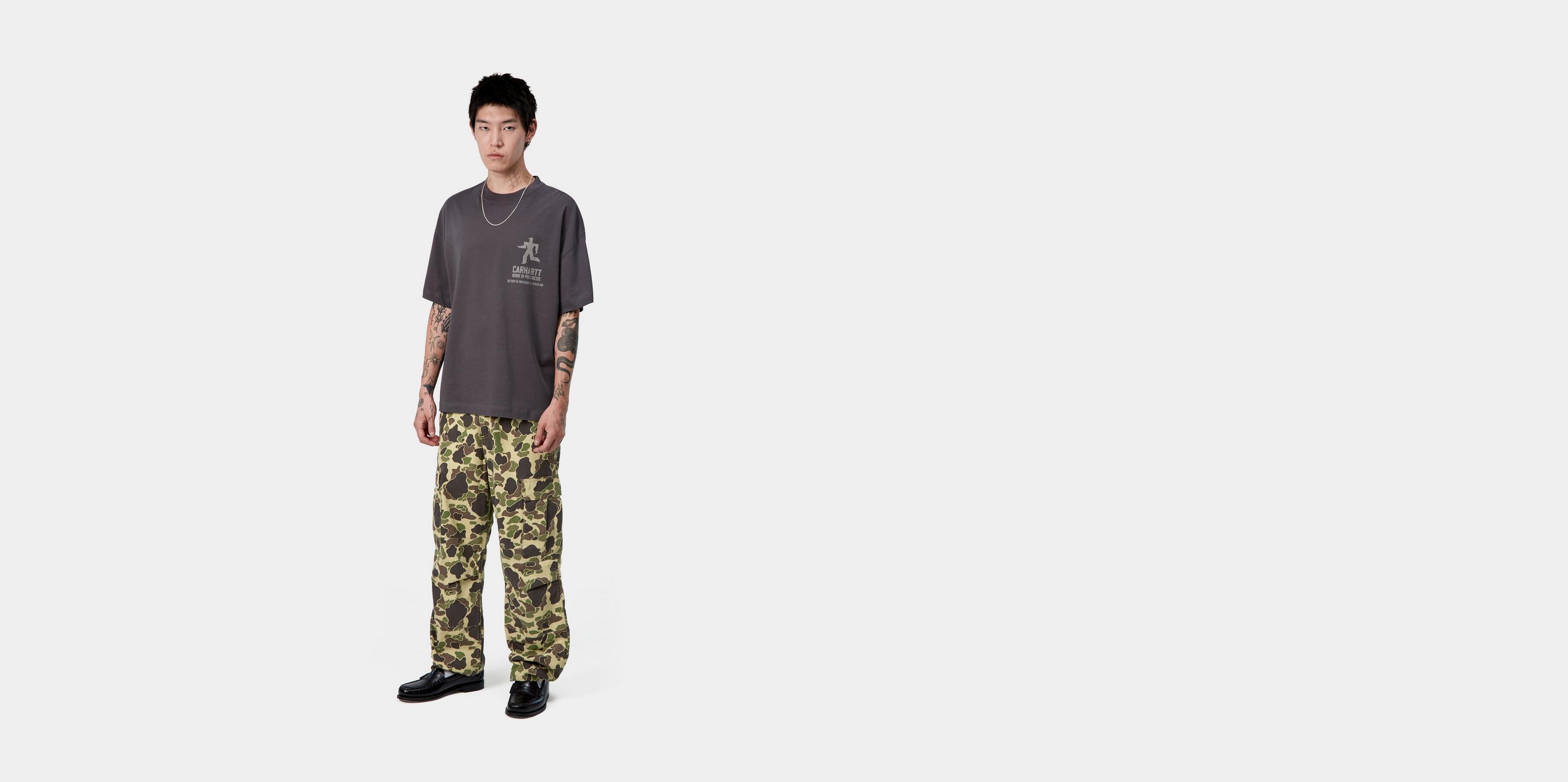 Carhartt WIP Duck Cargo Pant, Camo Duck, Green | Official