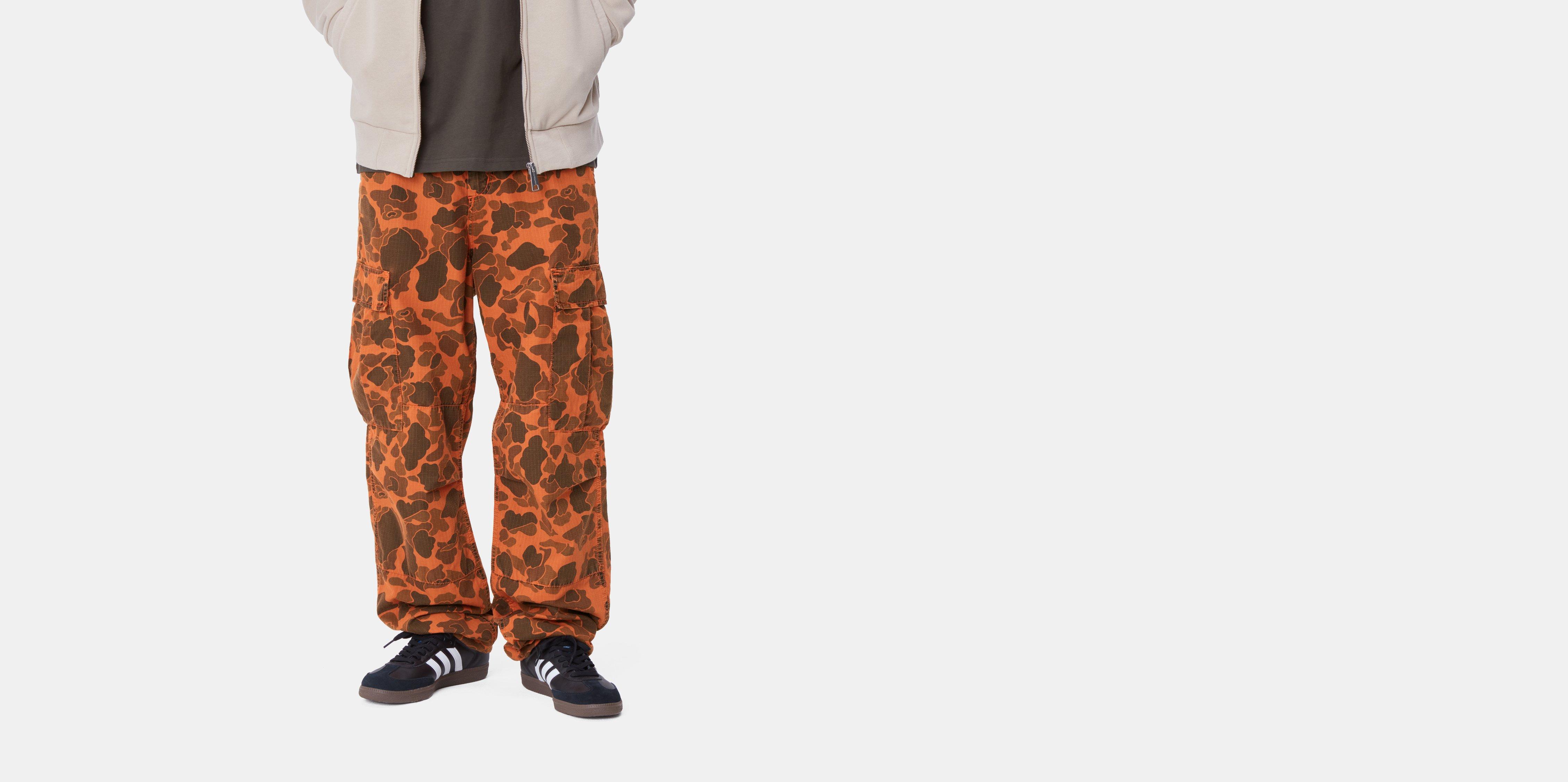 Carhartt WIP Duck Cargo Pant Camo Duck Green Turmeric Official Online Store