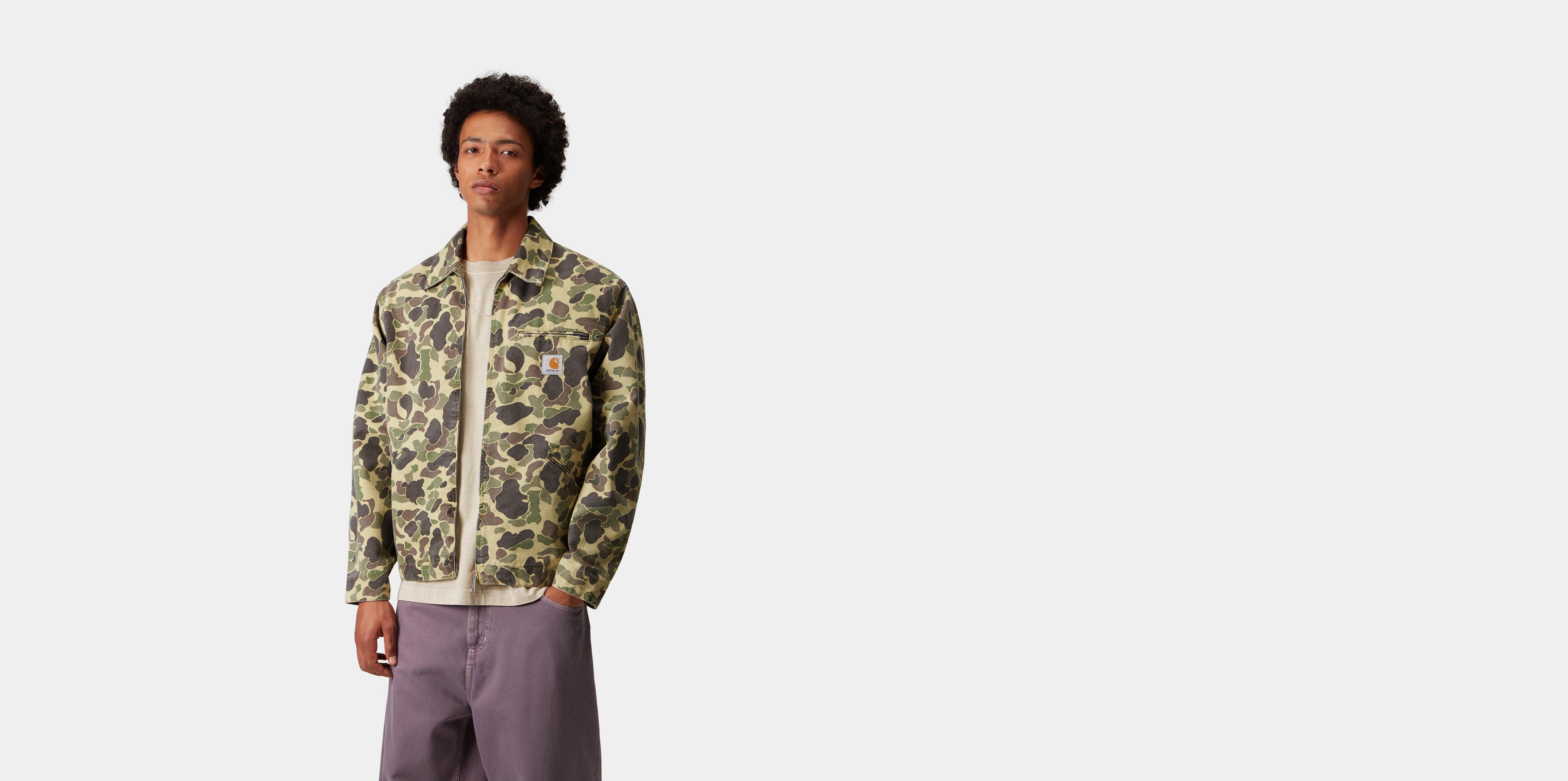 Carhartt WIP DUCK DETROIT JACKET カモ柄 S I034281_2EQ_06-OF-01?$