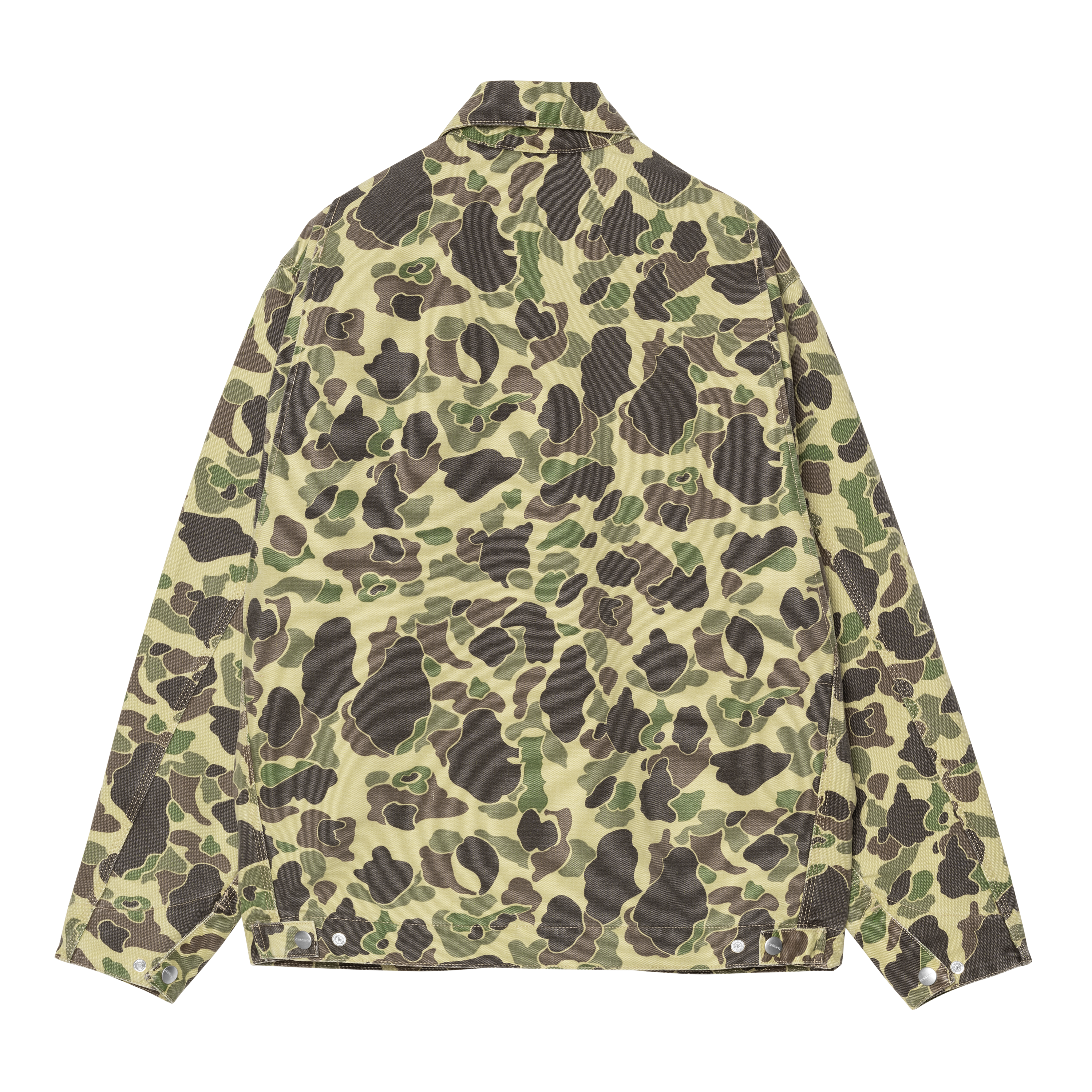 Carhartt WIP Duck Detroit Jacket, Camo Duck, Green | Official