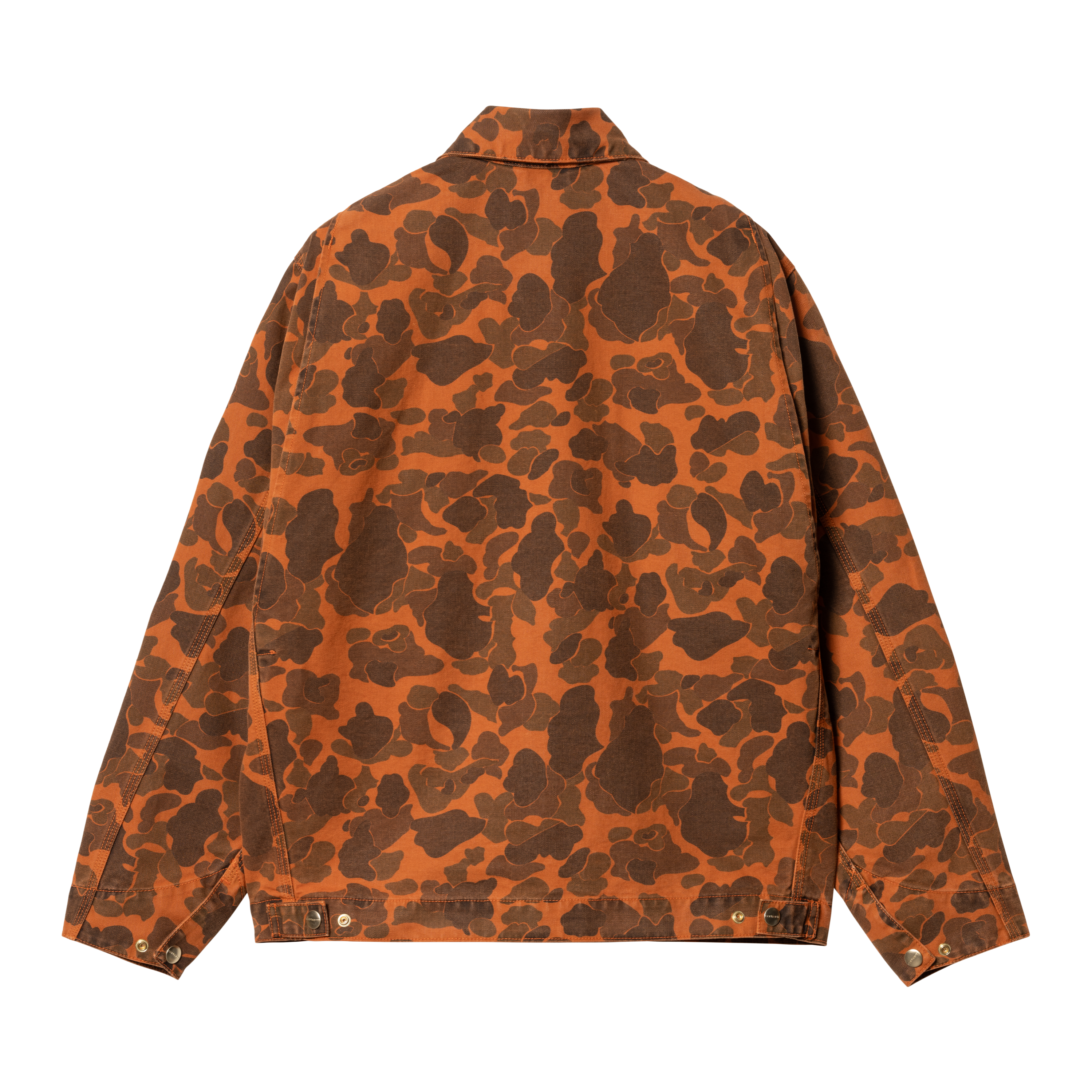 Carhartt WIP Duck Detroit Jacket Camo Duck Green Turmeric Official Online Store