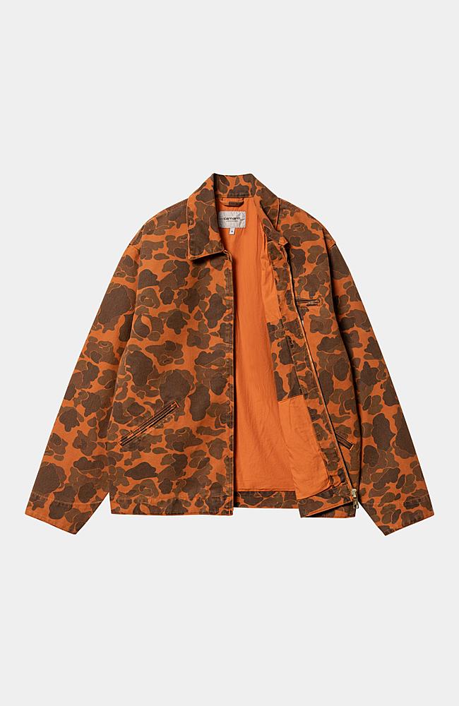 Carhartt WIP Duck Detroit Jacket, Camo Duck, Green Carhartt WIP Duck Detroit Jacket, Camo Duck, Green