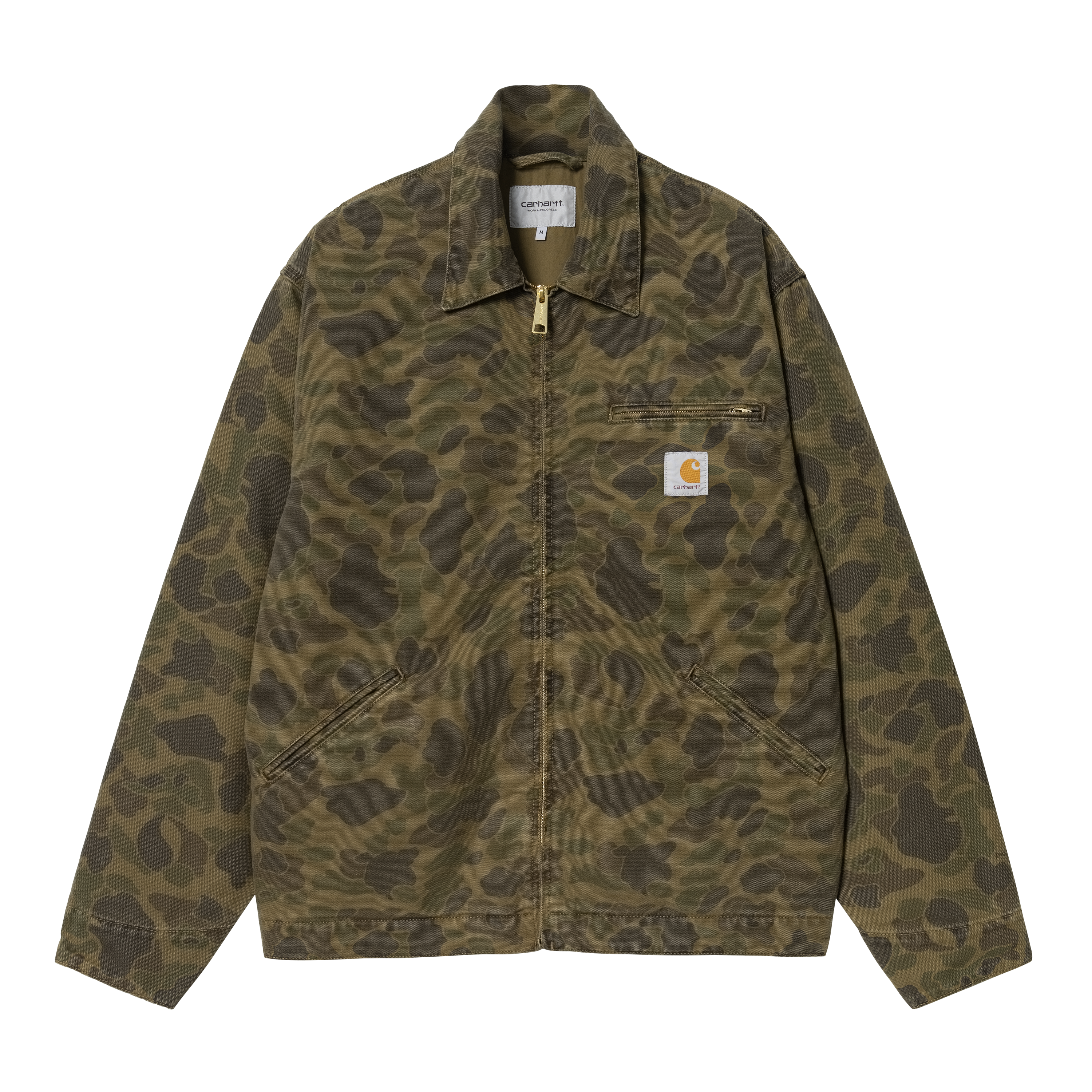 Carhartt WIP Duck Detroit Jacket em Verde