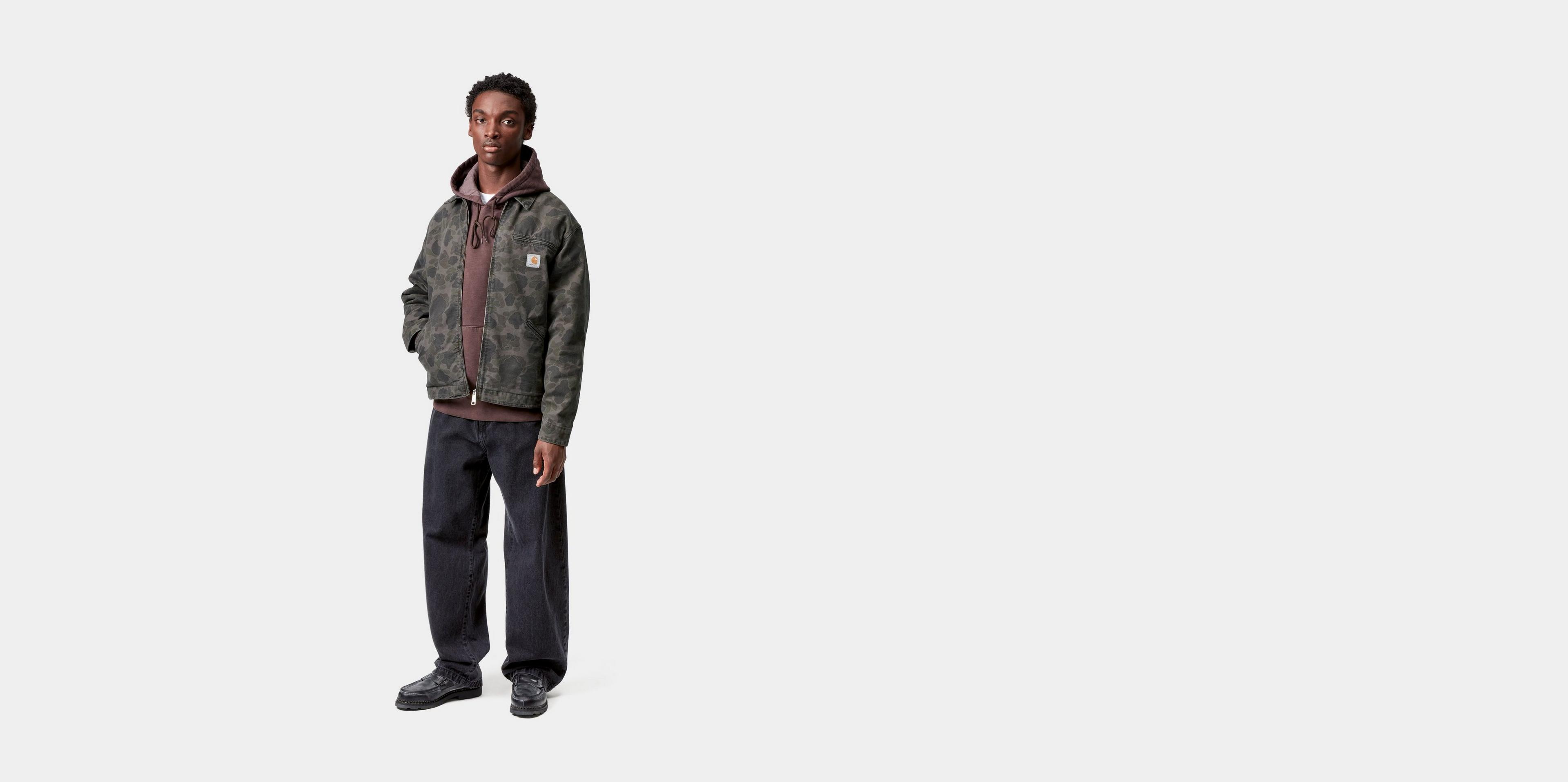 Carhartt WIP Duck Detroit Jacket カモ柄　迷彩 Carhartt WIP Duck Detroit Jacket, Camo Duck, Green