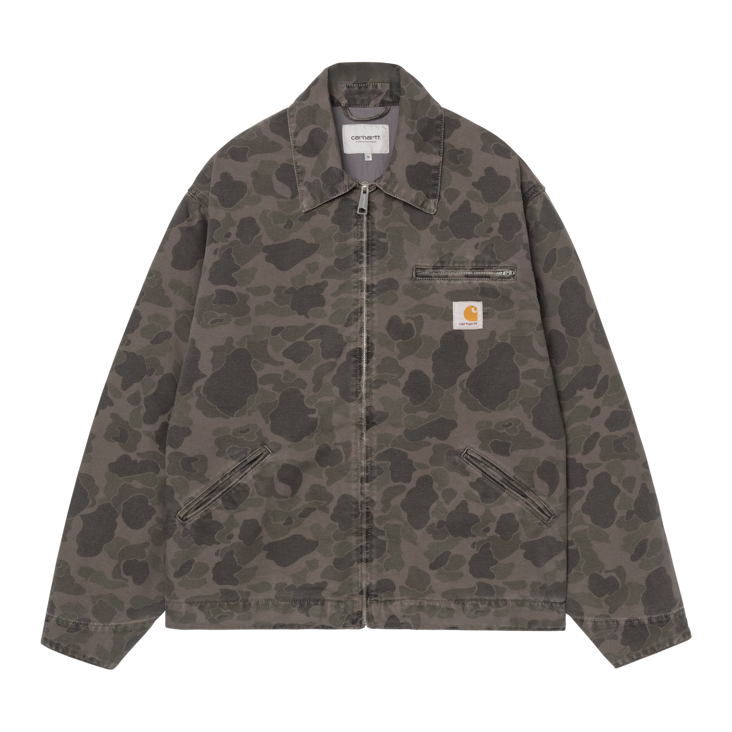 Carhartt WIP Duck Detroit Jacket カモ柄　迷彩 Carhartt WIP Duck Detroit Jacket, Camo Duck, Green