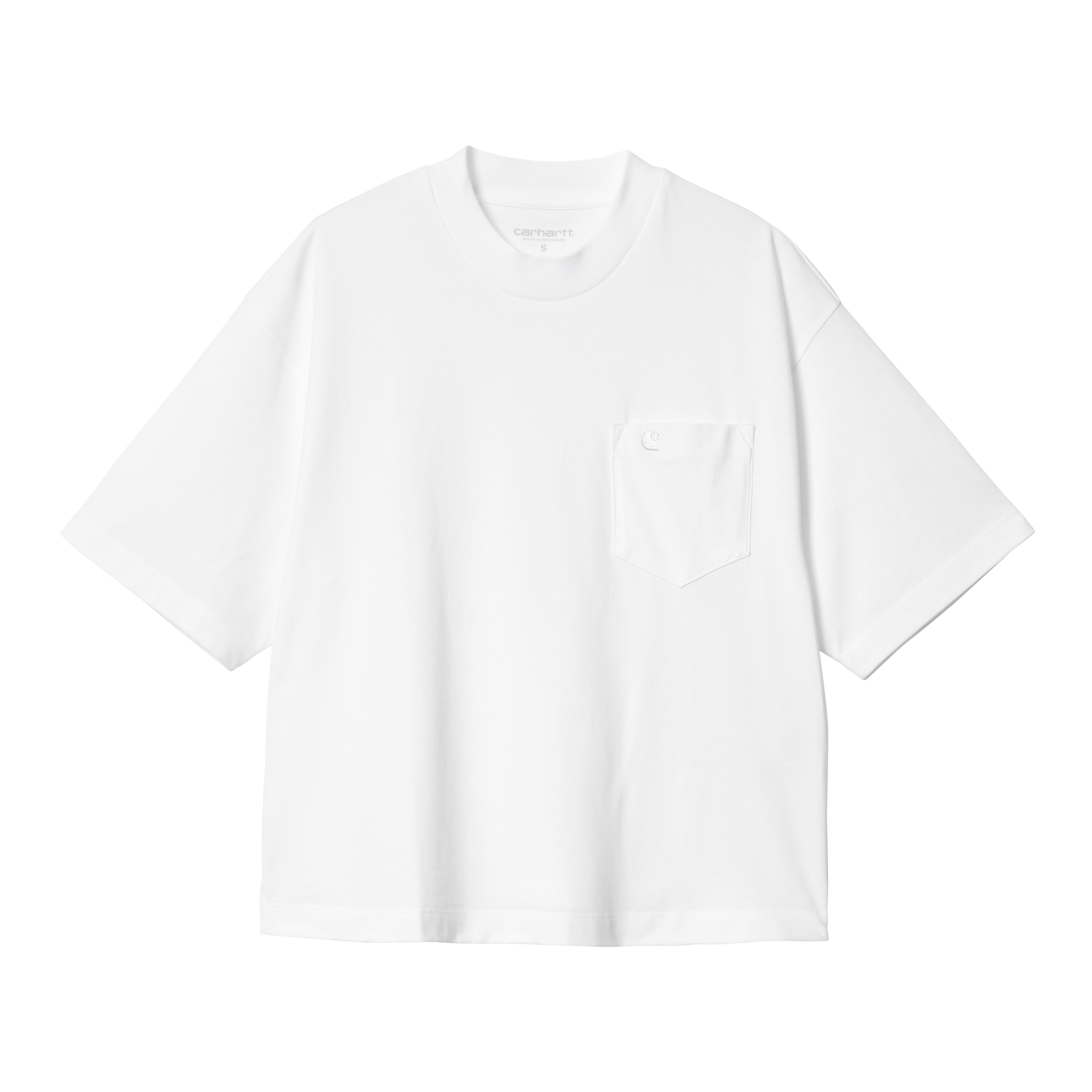 Carhartt WIP Women’s Short Sleeve Colburn T-Shirt in Bianco