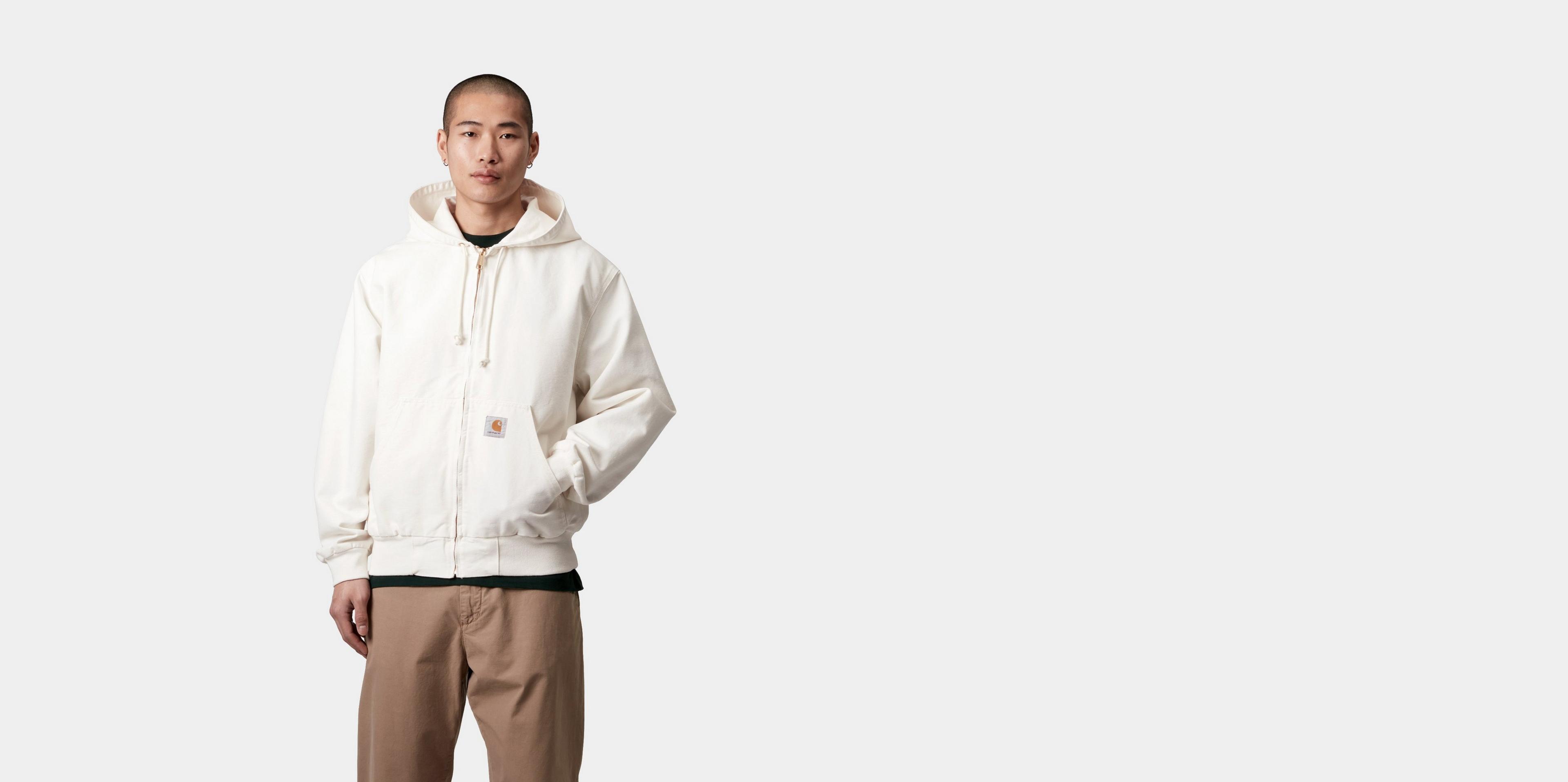 Carhartt WIP OGアクティブジャケット S ホワイト Carhartt WIP OG Active Jacket, Wax | Official Online Store