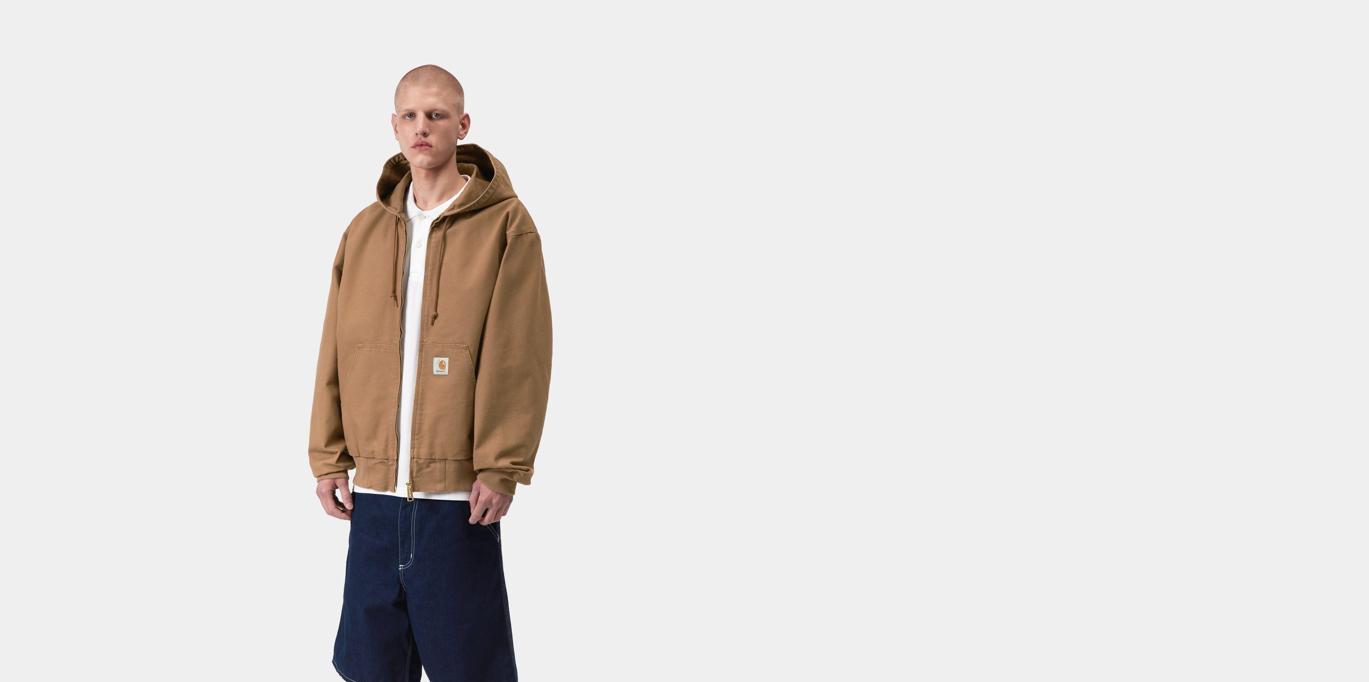Carhartt WIP OG Active Jacket Hamilton Brown rinsed | L | Men