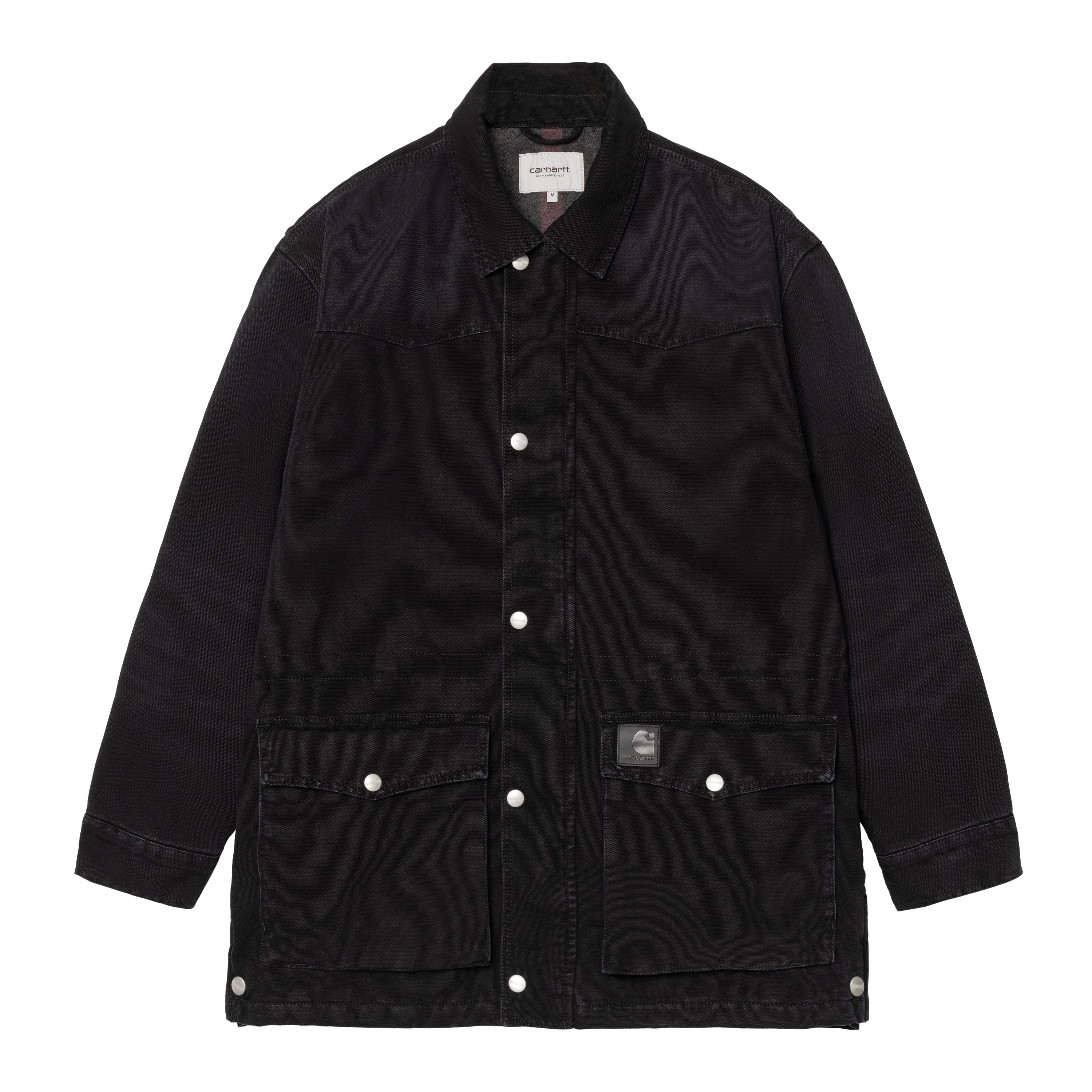 Carhartt WIP OG Santa Fe Coat in Schwarz