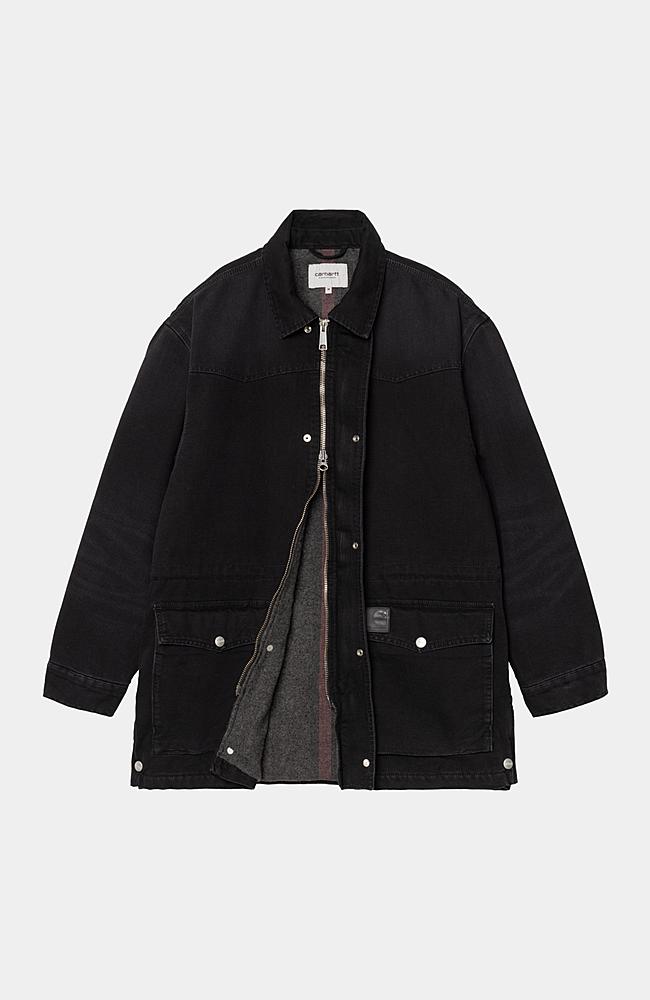 Carhartt WIP OG Santa Fe Coat, Black / Black | Official Carhartt WIP OG Santa Fe Coat, Black / Black | Official