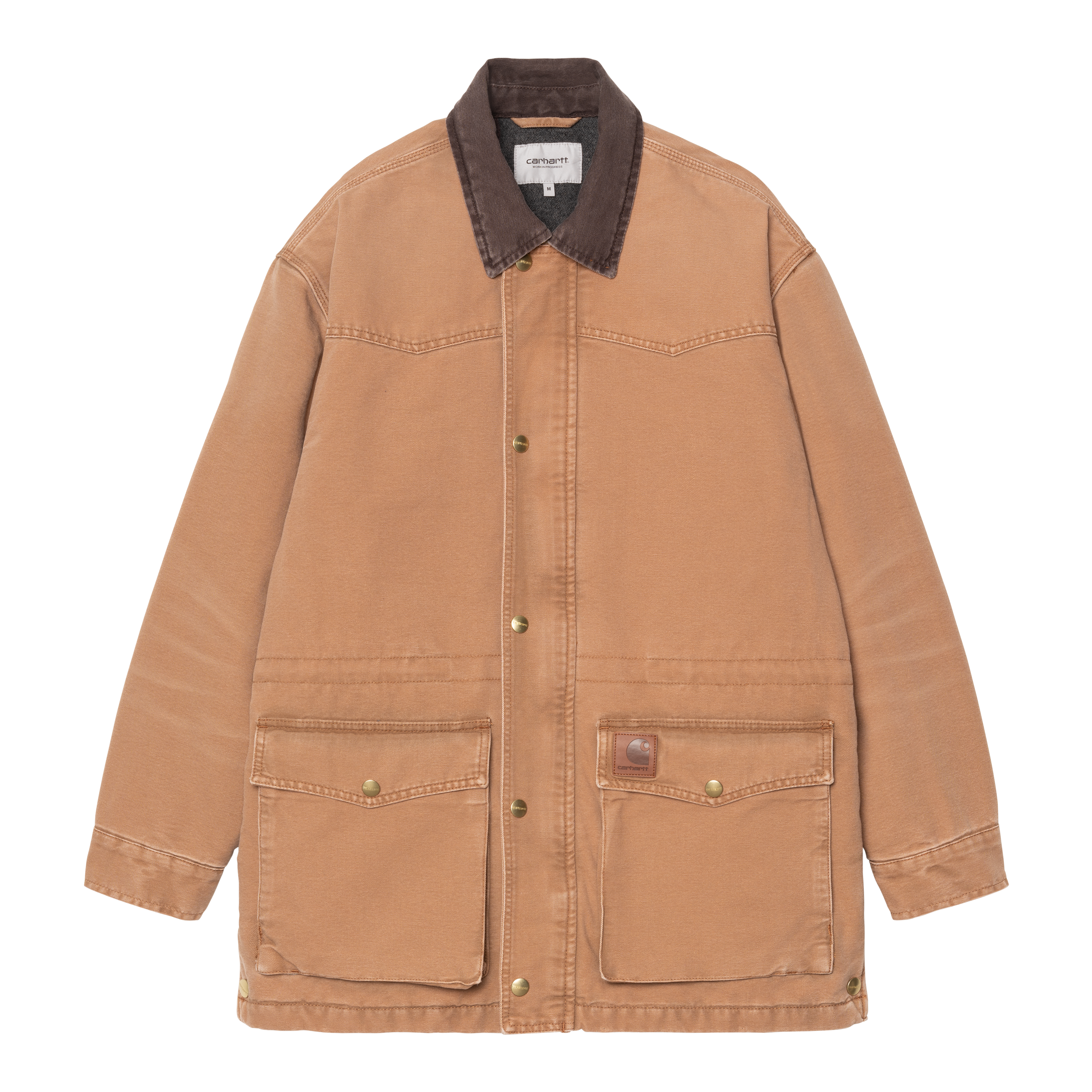 Carhartt WIP OG Santa Fe Coat in Braun