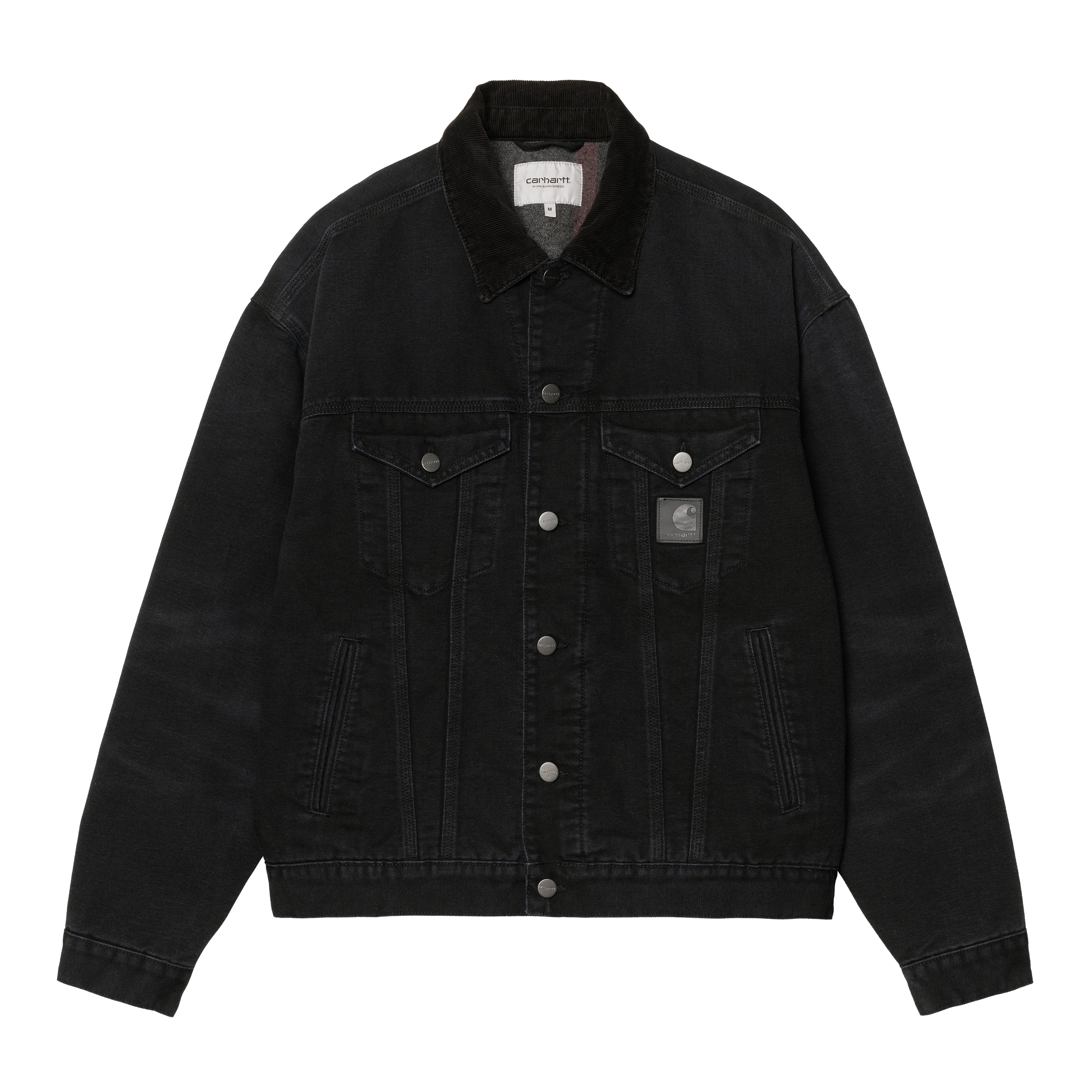 Carhartt WIP Dayton Trucker Jacket in Schwarz