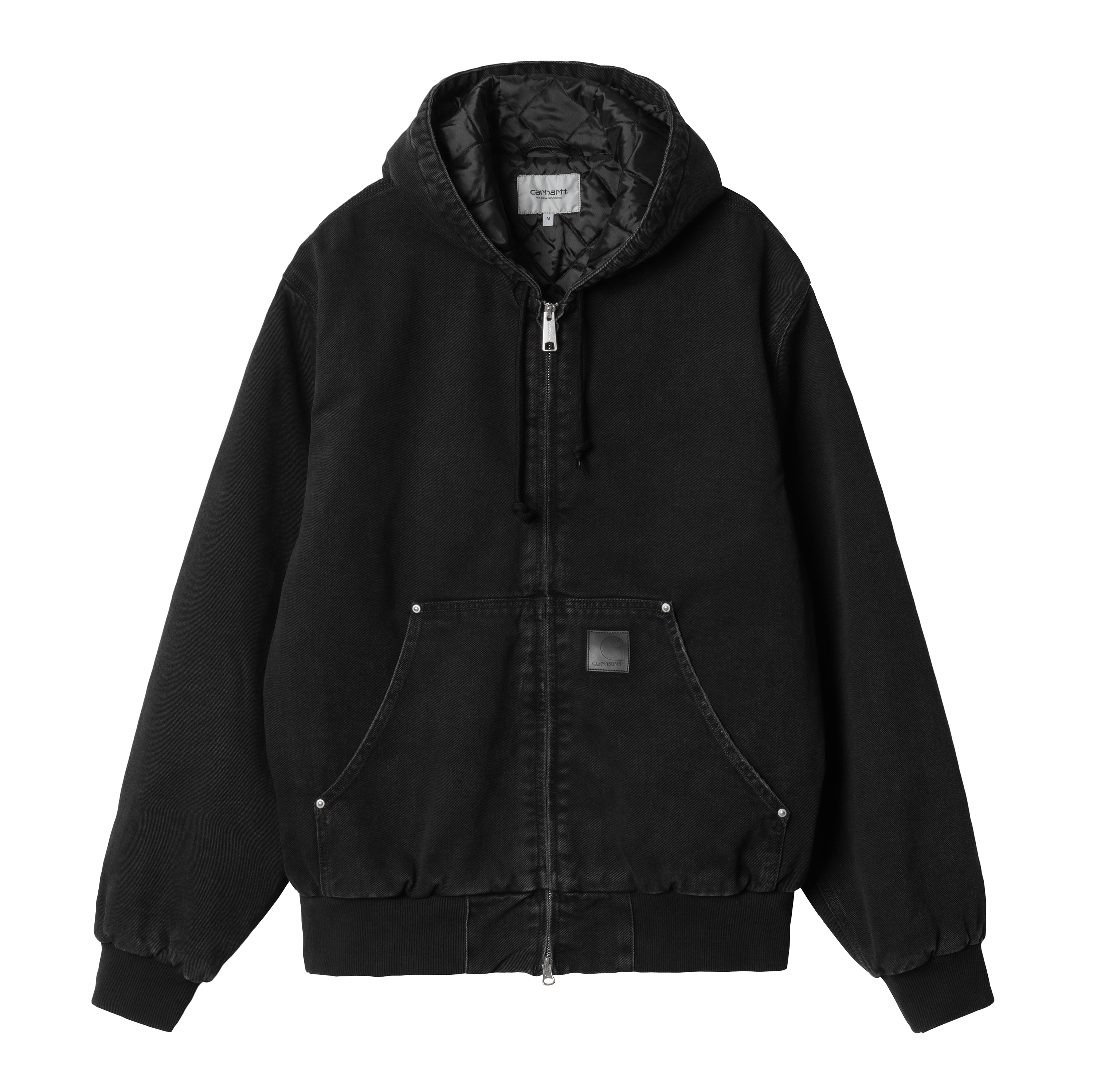 [CARHARTTWIP] OG ACTIVE RIVET JACKET ★大人気★ Carhartt WIP OG Active Rivet Jacket Black | BSTN Store