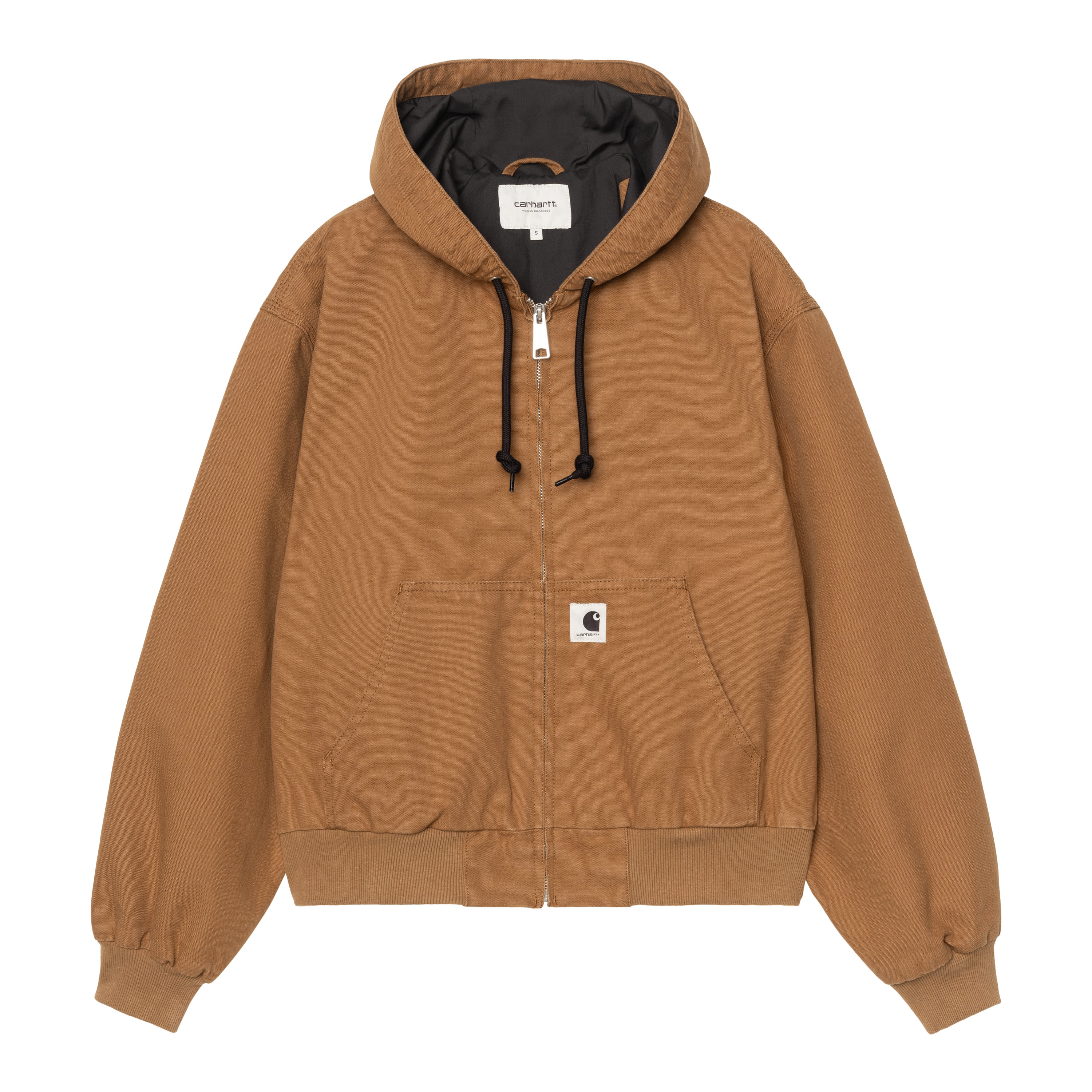 Carhartt WIP W' OG Active Jacket Hamilton Brown rinsed | L | Women