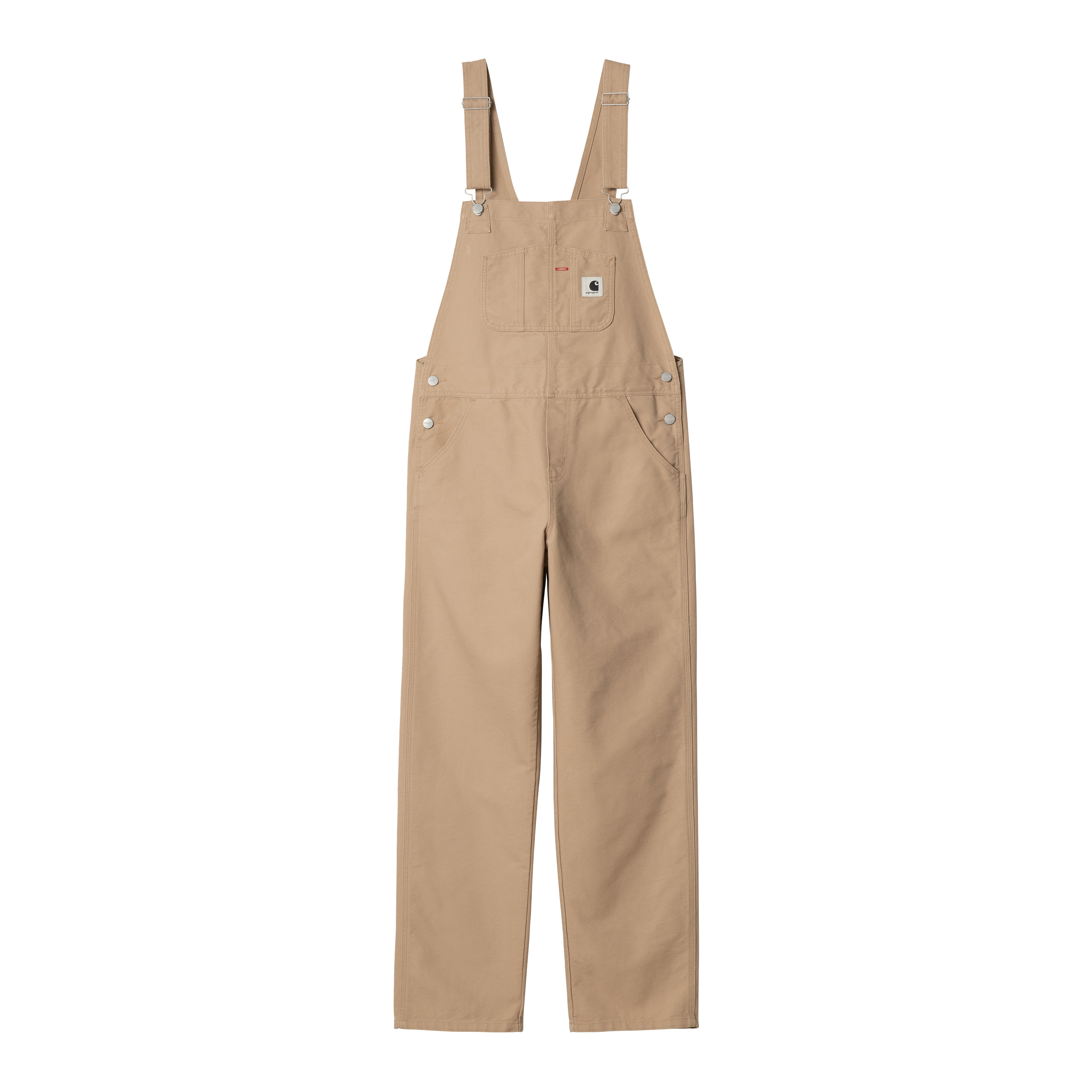 Carhartt WIP Women’s Bib Overall Straight in Braun