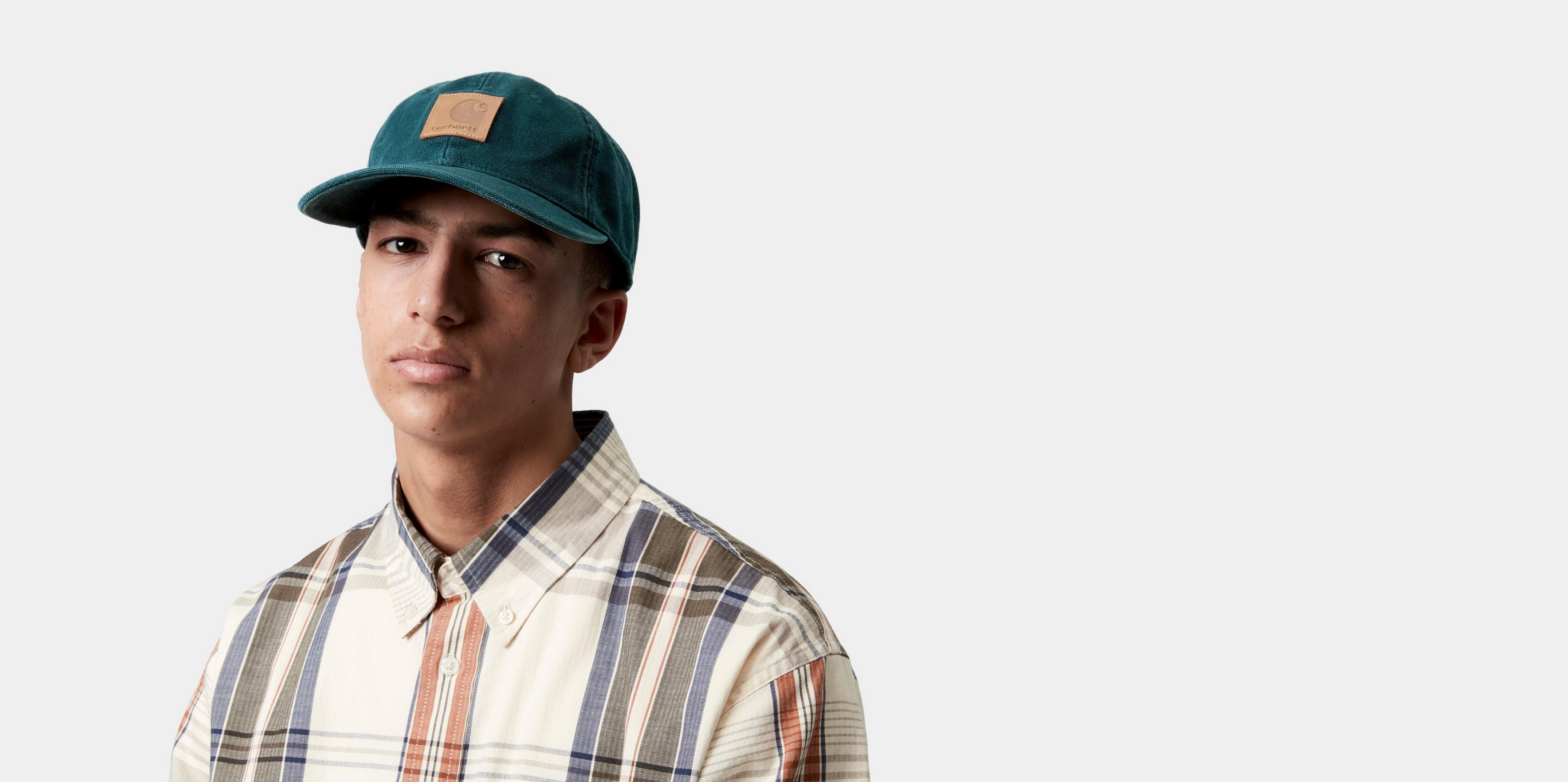 Carhartt WIP Canvas Cap, Deep Lagoon Malachite Official Online