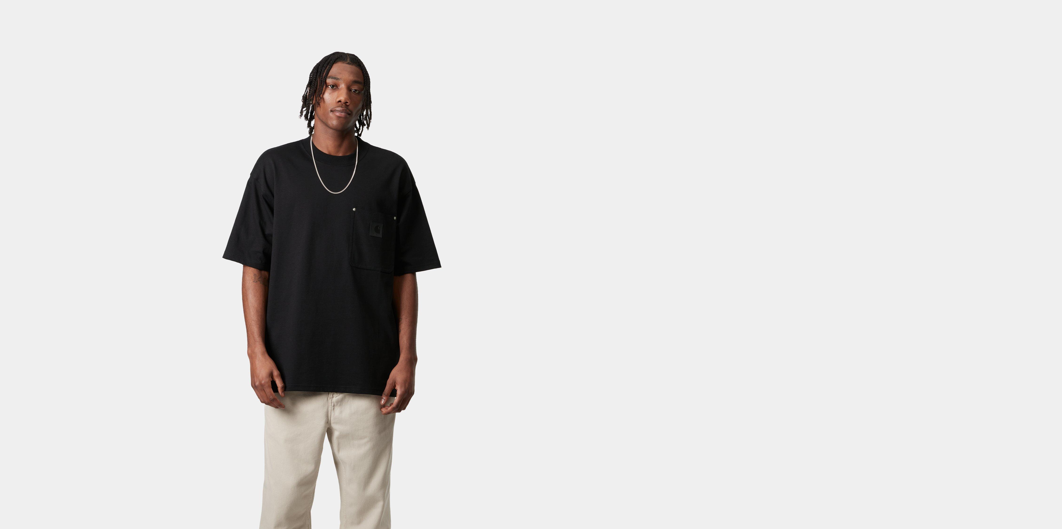 【Carhartt】L/S POCKET WAFFLE T-SHIRT R5504 Carhartt WIP W' L/S Pocket T-Shirt, Black | Boutique en