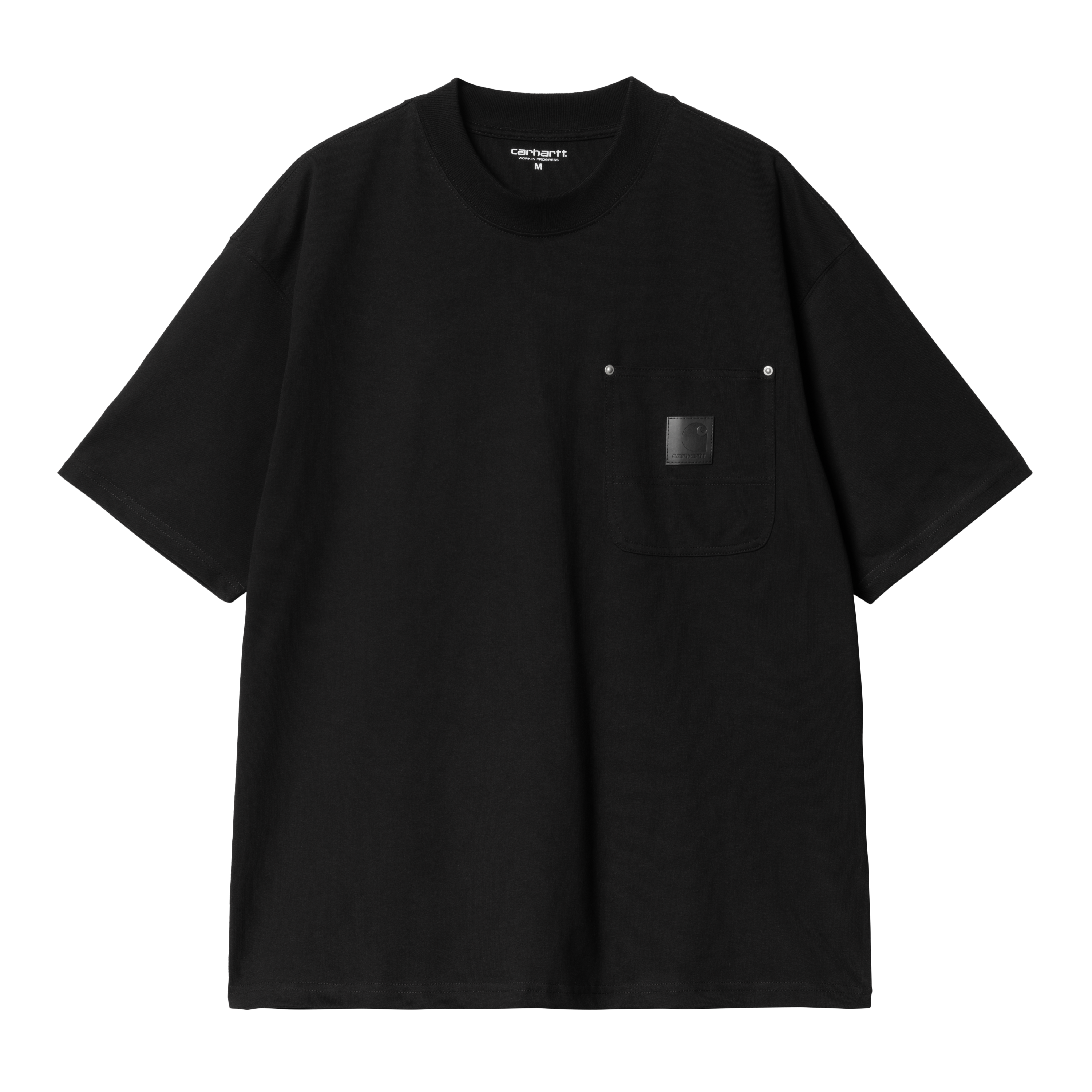 Carhartt WIP Short Sleeve Eldon Pocket T-Shirt in Schwarz