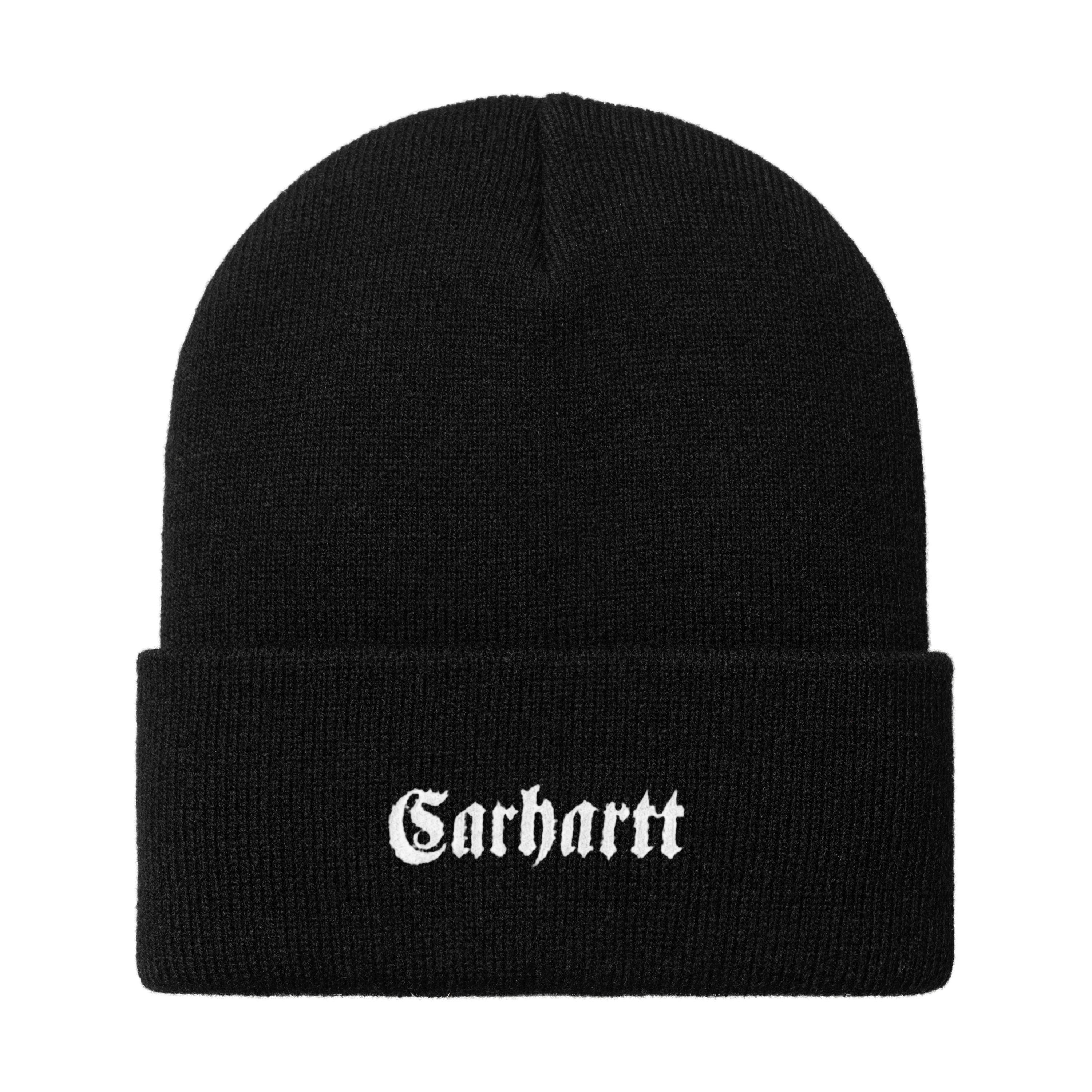 Carhartt WIP Greatest Hits Beanie Black Wax Official Online Store