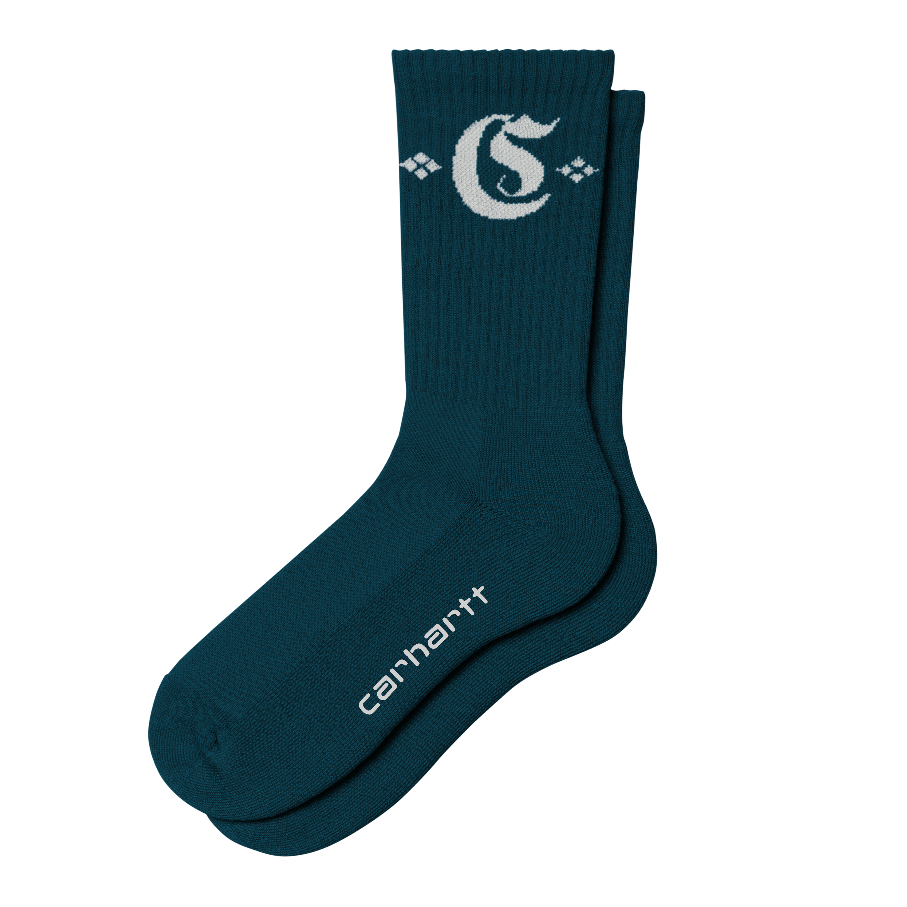 Carhartt WIP Greatest Hits Socks in Green