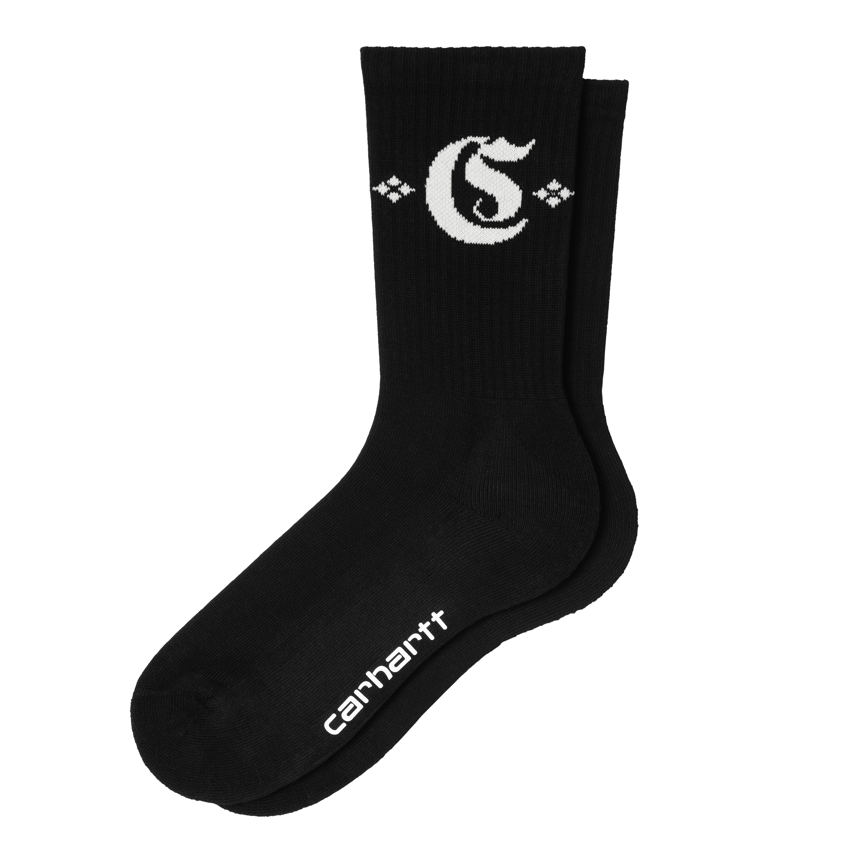 Carhartt WIP Greatest Hits Socks in Schwarz