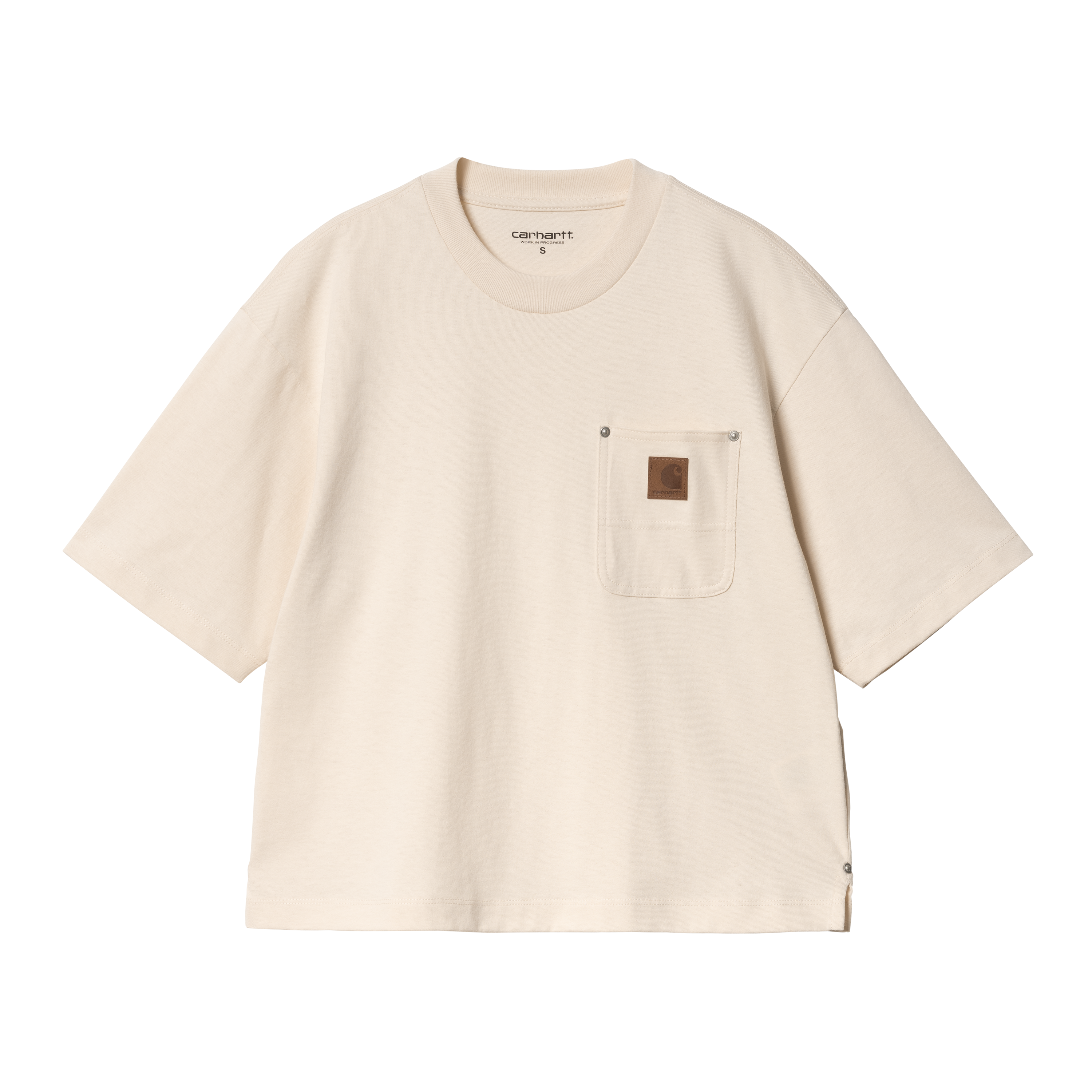 Carhartt WIP Women’s Short Sleeve Eldon T-Shirt in Beige