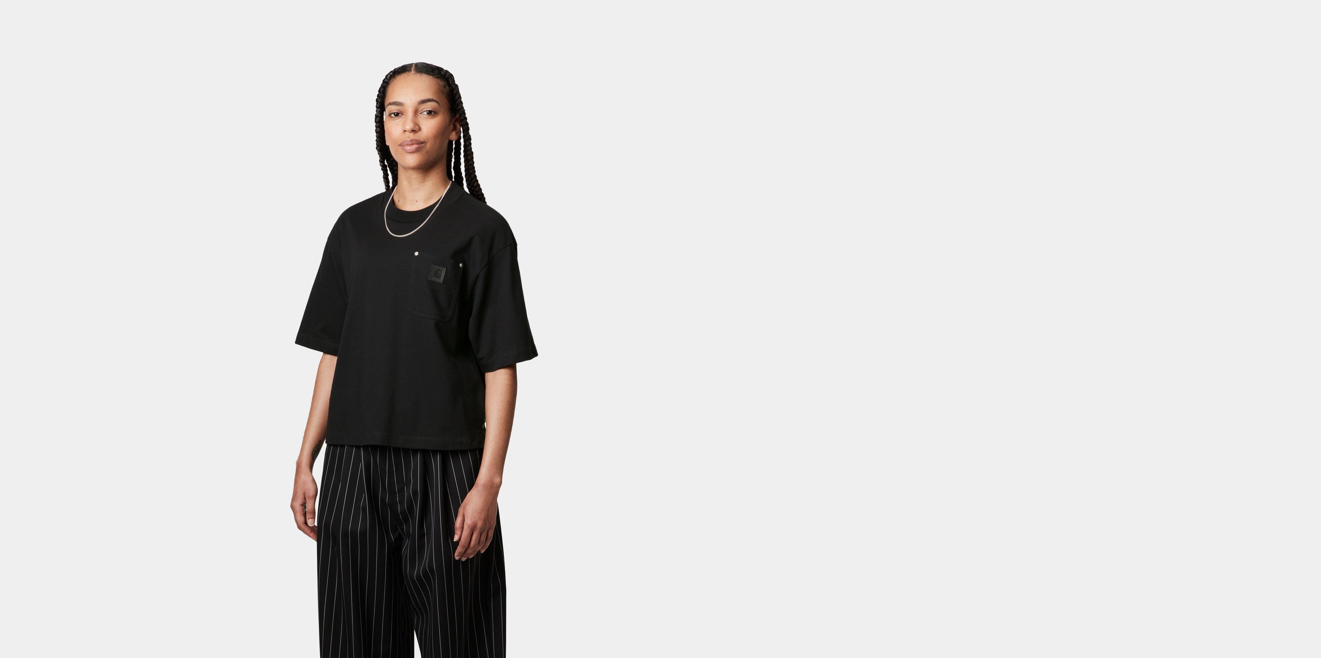 【関税&送料込】Carhartt Wip S S Eldon Pocket T-Shirt Black Carhartt WIP Men's S/s Eldon Pocket T-shirt | ShopSimon