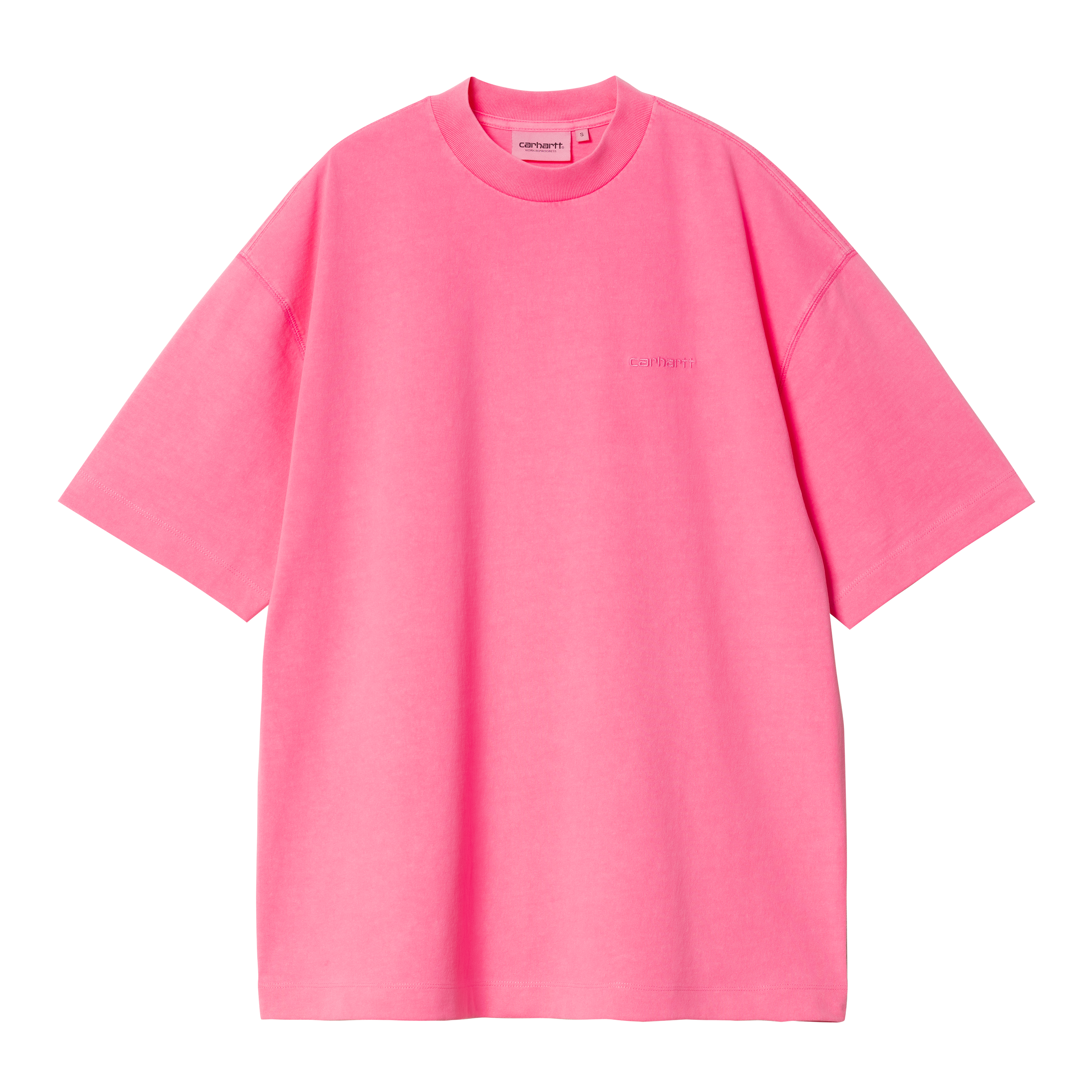 Carhartt WIP Women’s Short Sleeve Lumo T-Shirt in Pink