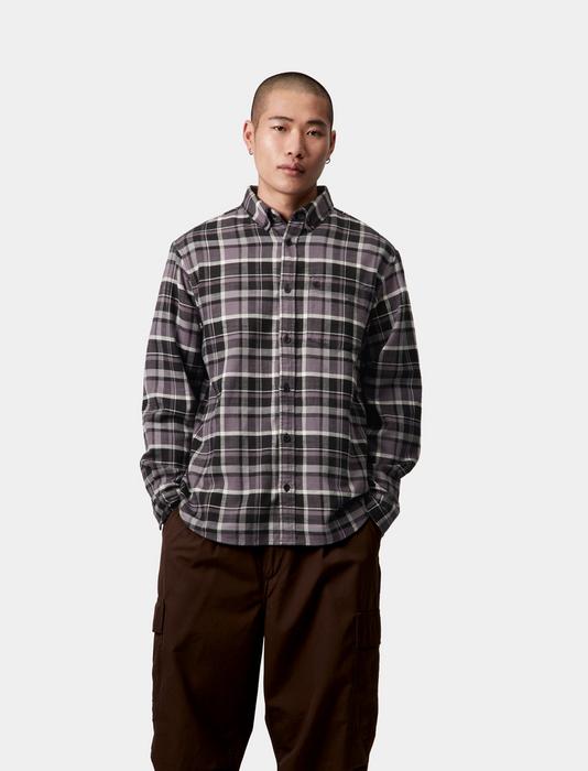 Carhartt WIP Seaton Blazer, Seaton Stripe, Black / Wax Carhartt WIP Seaton Blazer, Seaton Stripe, Black / Wax
