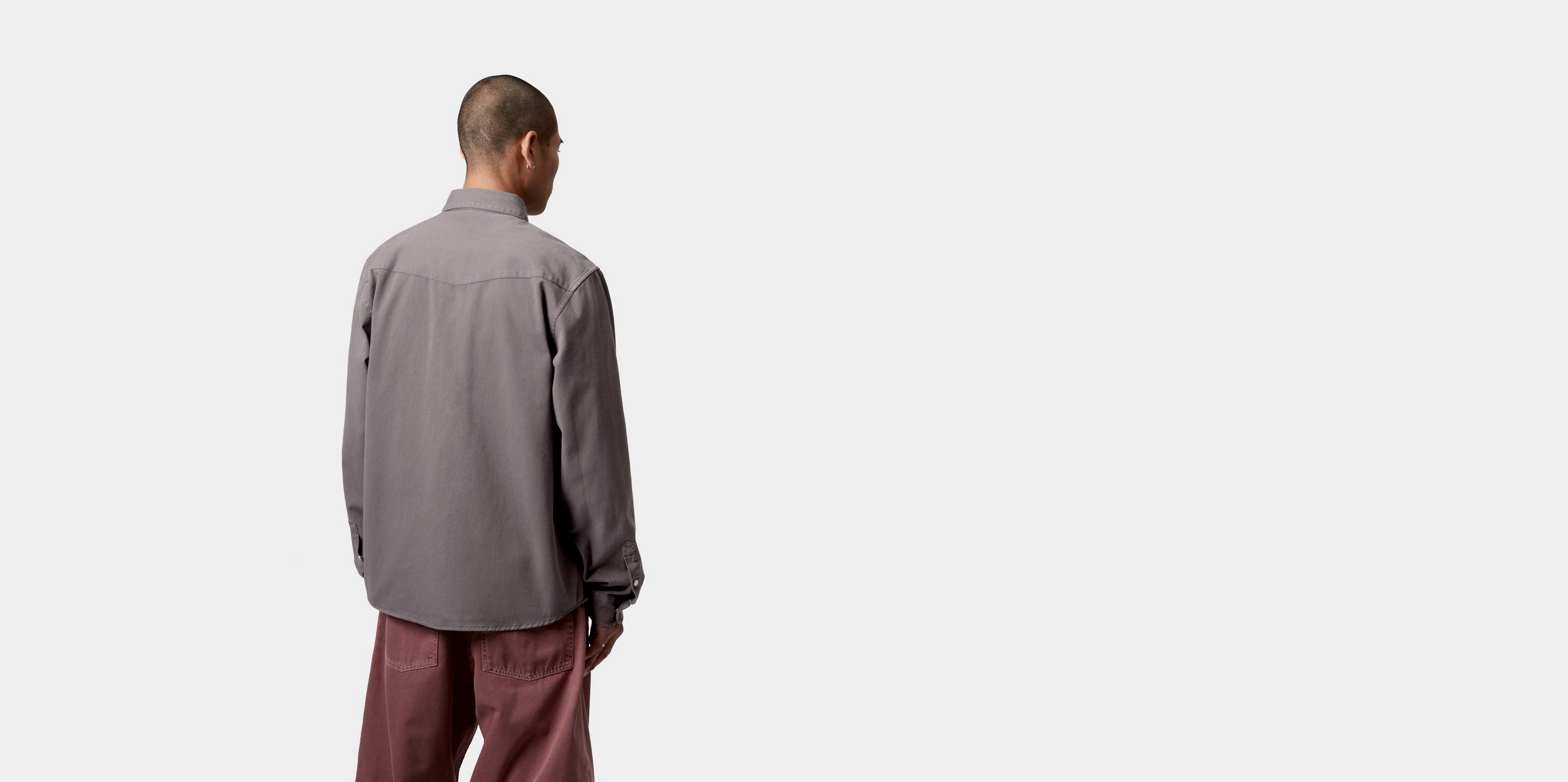 Carhartt WIP L/S Santa Fe Shirt, Manta | Official Online Store
