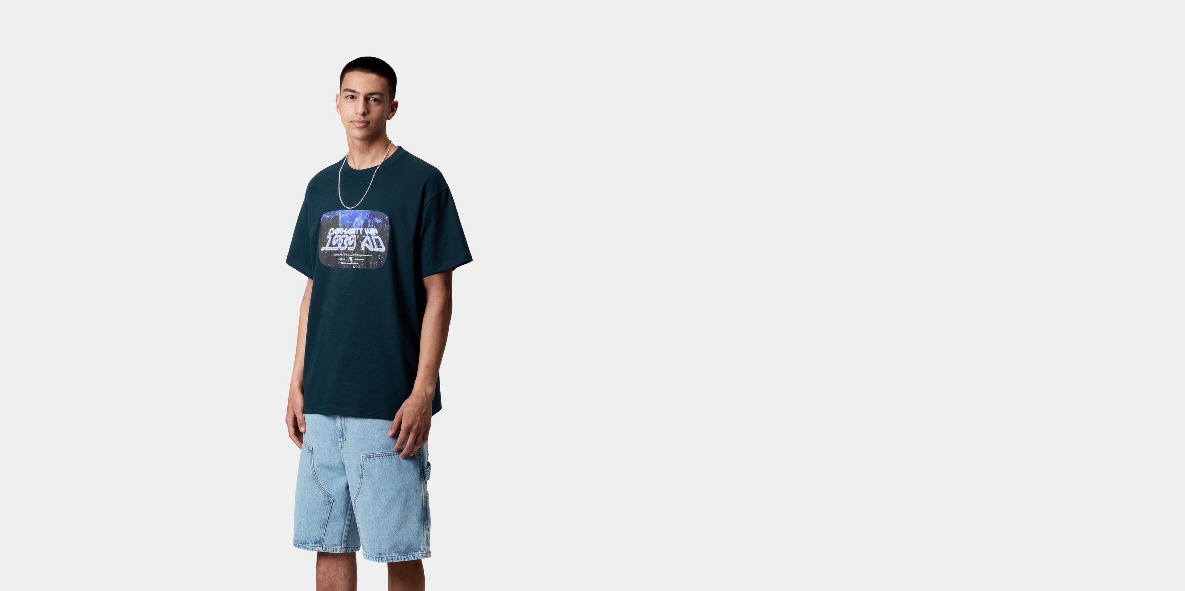 Carhartt WIP S/S Greatest Flicks T-Shirt, Deep Lagoon