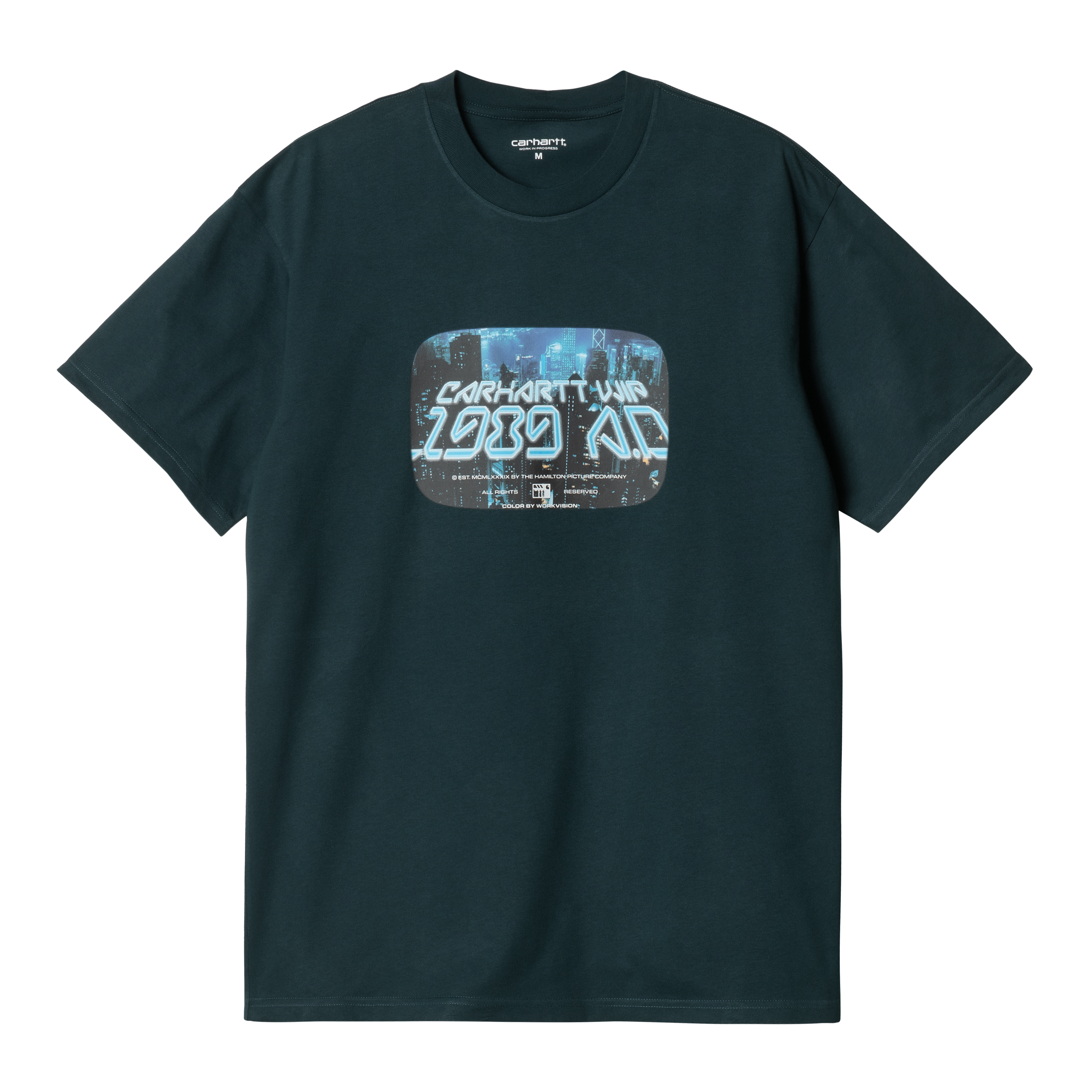 Carhartt WIP Short Sleeve Greatest Flicks T-Shirt in Green