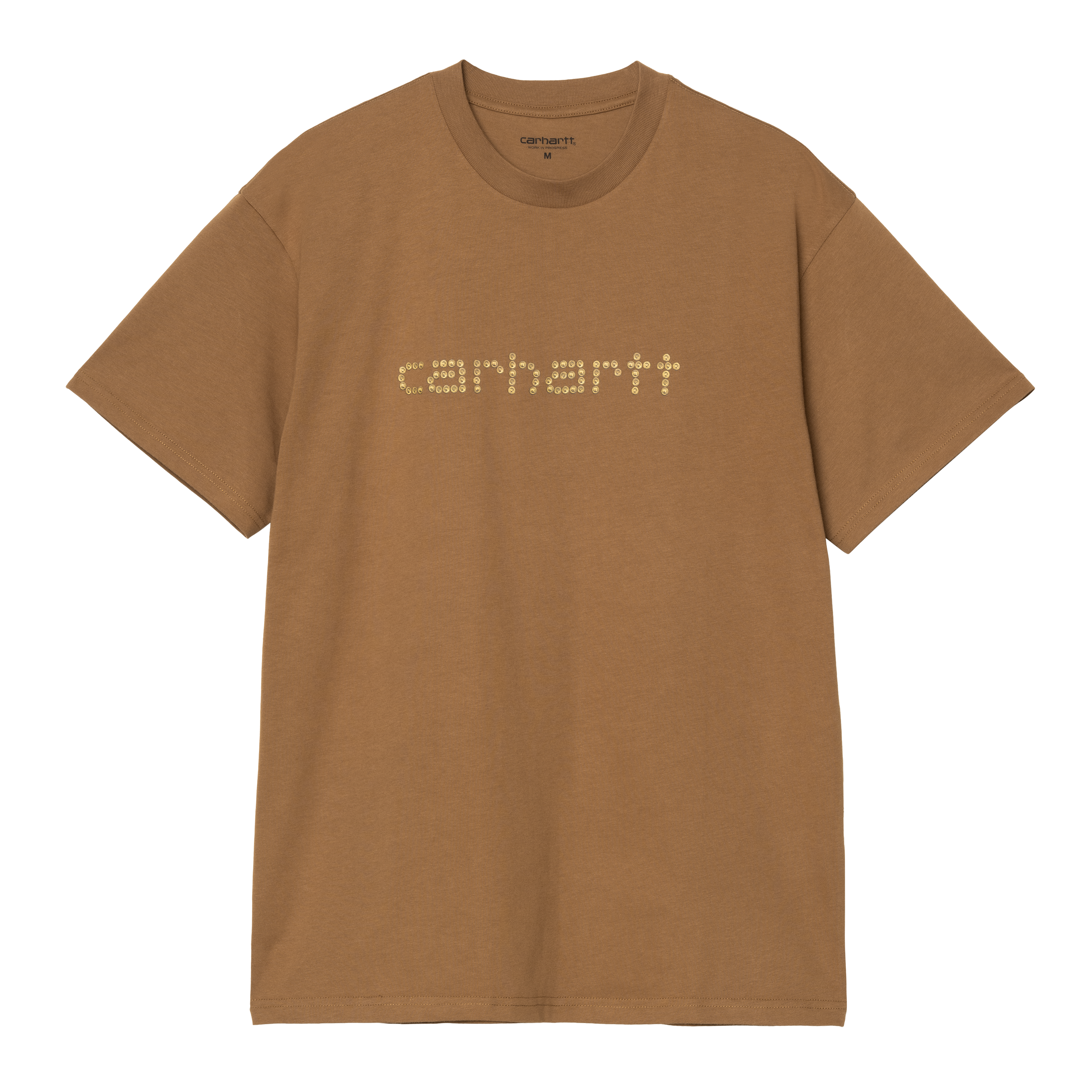 Carhartt WIP Short Sleeve Rivet Script T-Shirt Marron