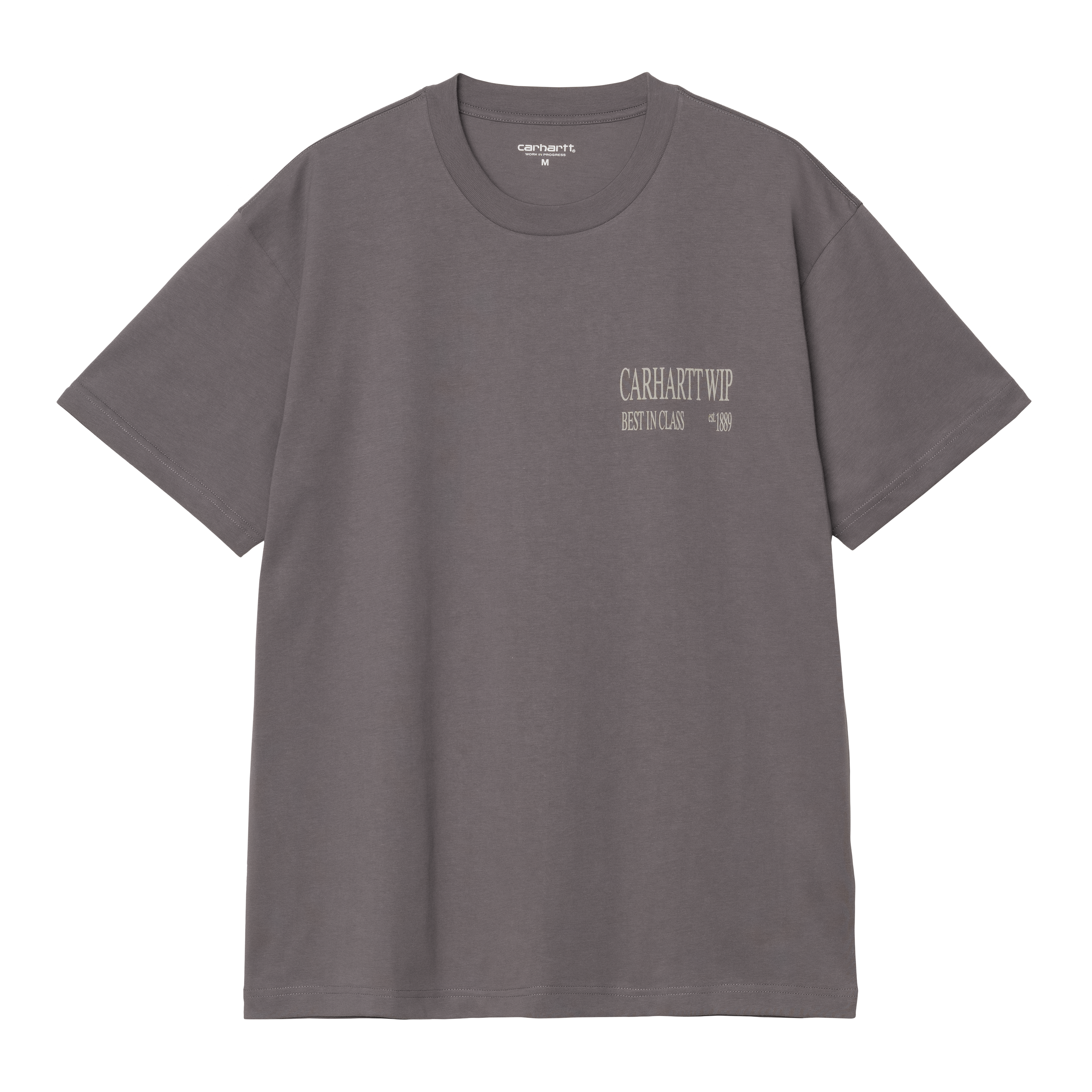 Carhartt WIP Short Sleeve Best In Class T-Shirt in Grau