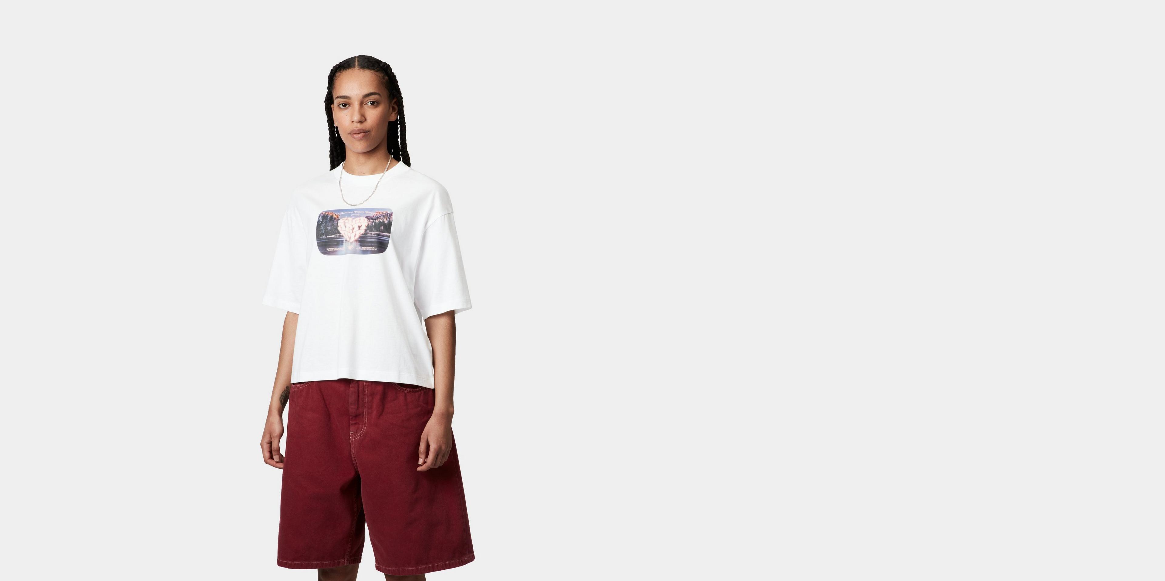 Carhartt WIP W' S/S Greatest Flicks T-Shirt, White
