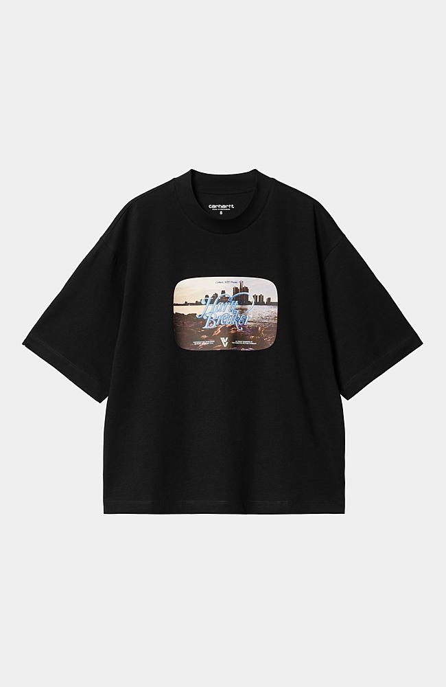 Tシャツ・カットソー Carhartt S/S GREATEST FLICKS T-SHIRT (I03439389XX BLACK) Carhartt WIP W' S/S Greatest Flicks T-Shirt, Black