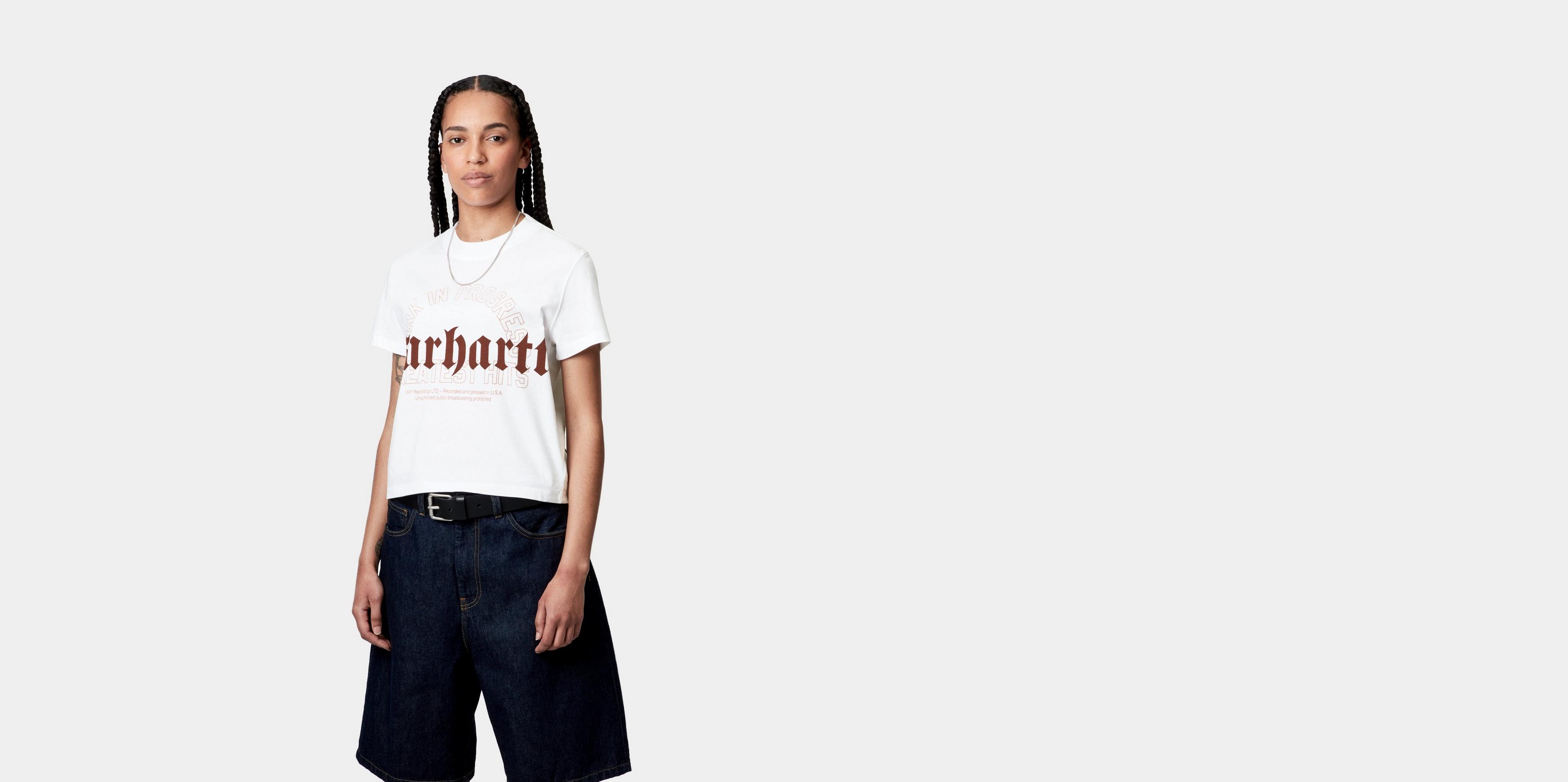 Carhartt WIP W' S/S Greatest Hits 01 T-Shirt, White