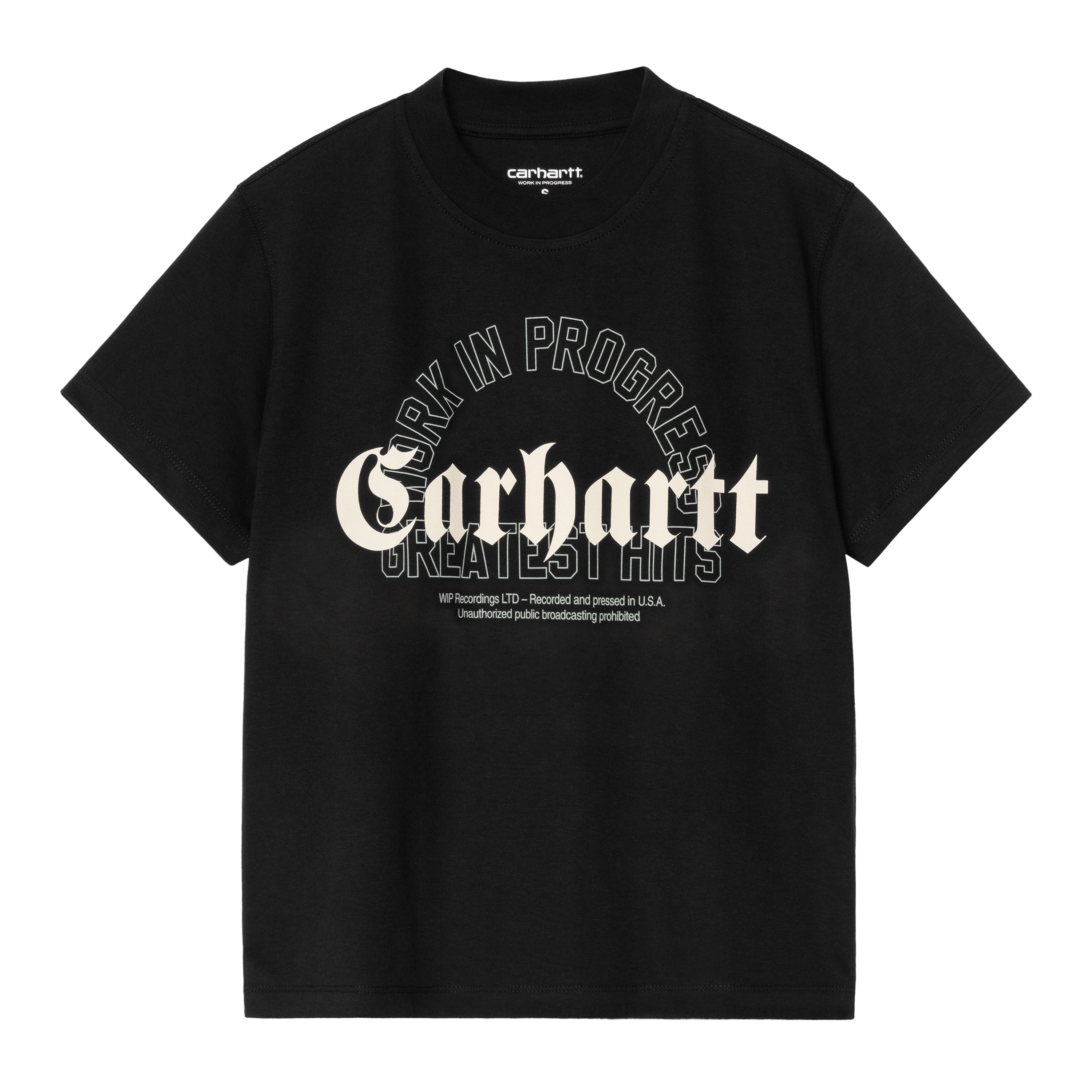Carhartt WIP W' S/S Greatest Hits 01 T-Shirt, Black