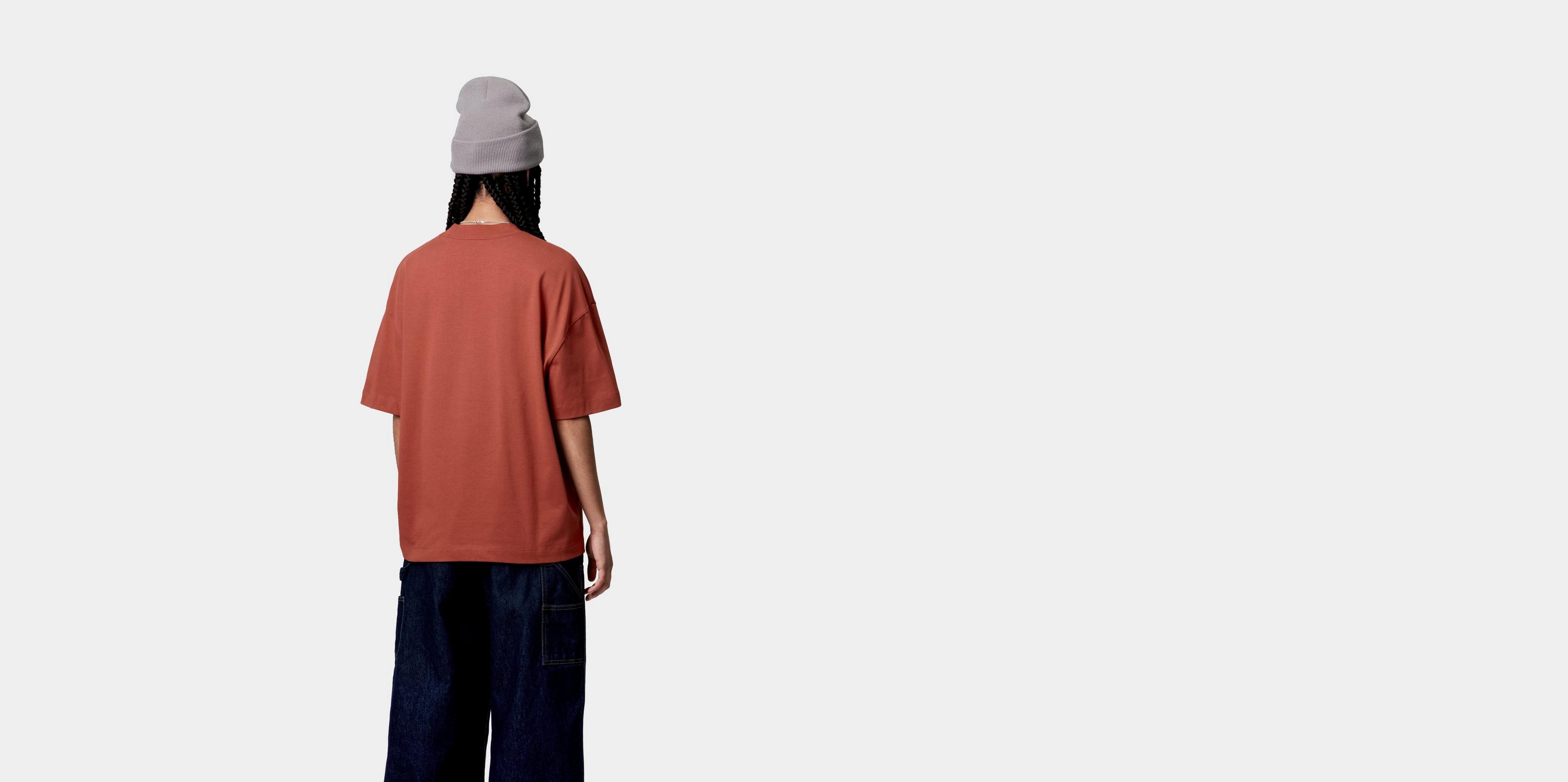★ドイツ発*carhartt WIP*新作*Peace And Work Tシャツ/CHERRY★ Carhartt WIP Peace And Work T-Shirt | Cherry / Black – Page