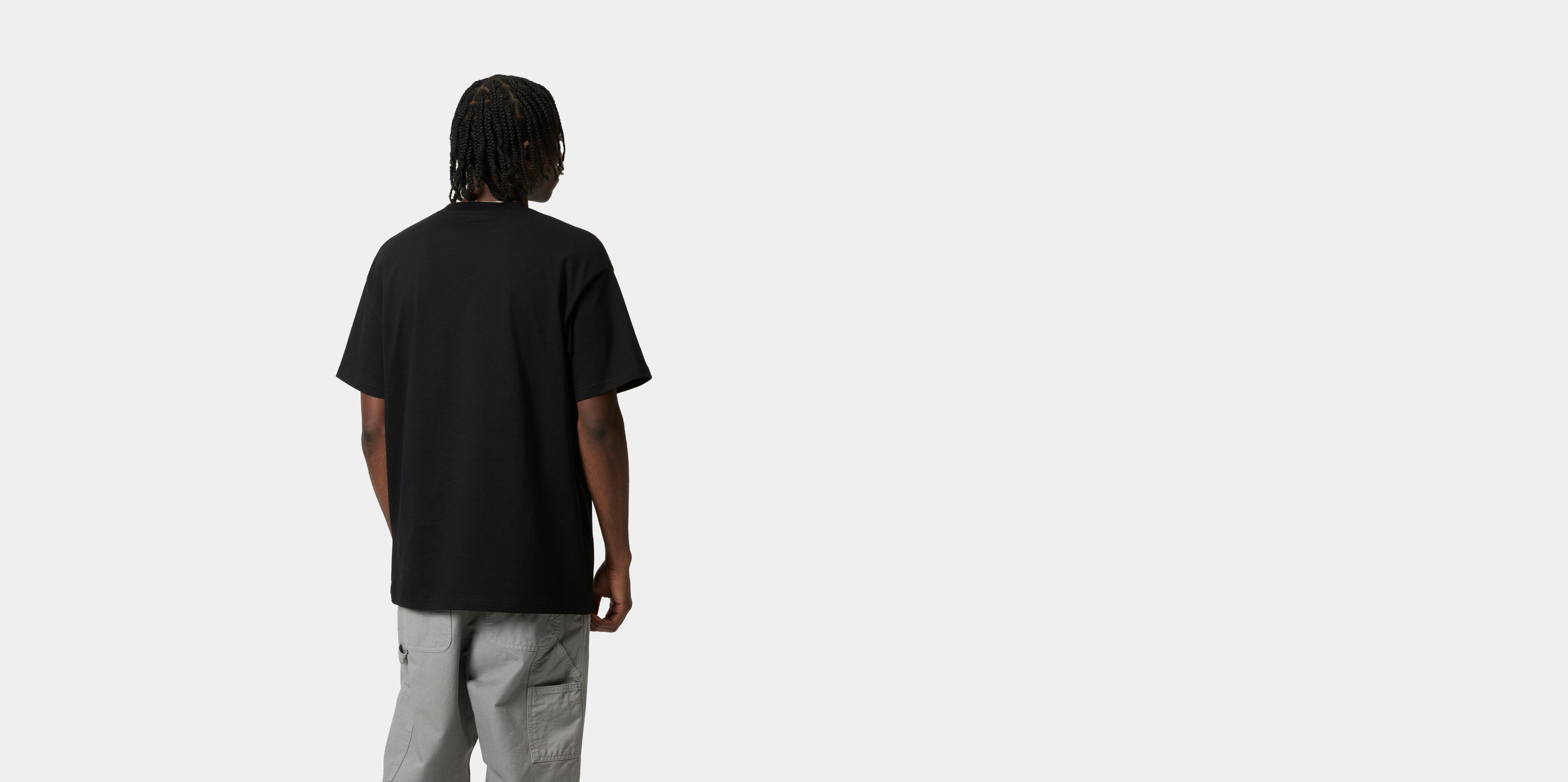 【送料&関税込】Carhartt S/s Fragments Pocket T-shirt Carhartt WIP S/S Fragments Pocket T-Shirt, Black / White