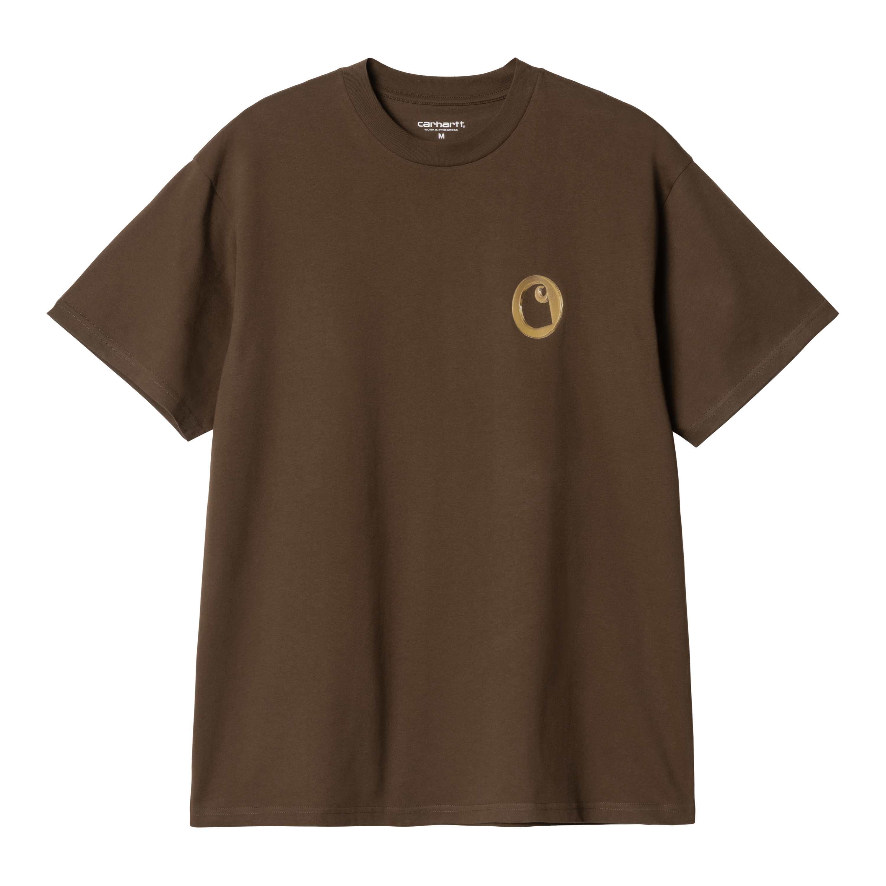 Carhartt WIP Short Sleeve Linked Charms T-Shirt in Braun