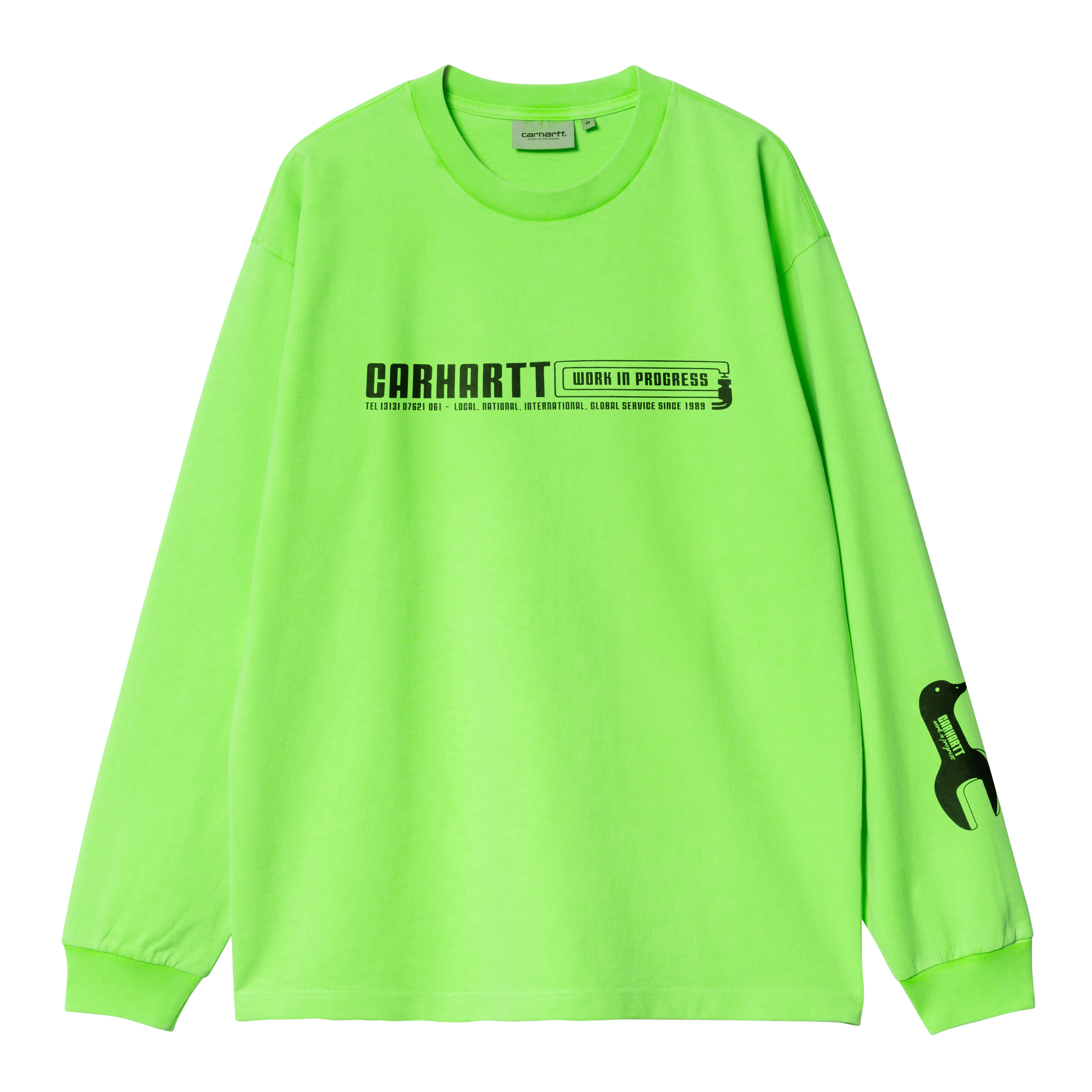 Carhartt WIP Long Sleeve Industry T-Shirt in Grün