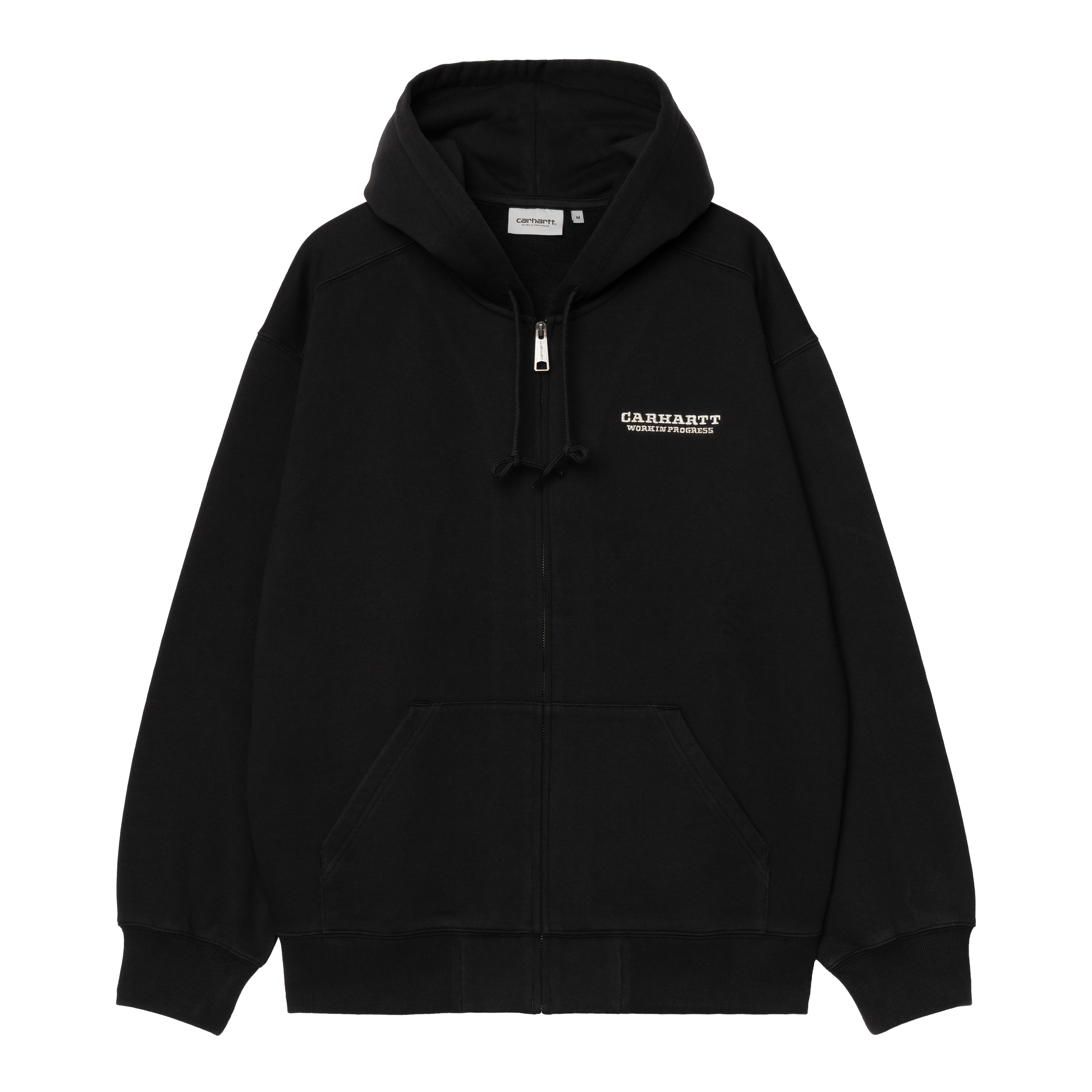 Carhartt WIP Hooded Runaway Sweat Jacket in Schwarz