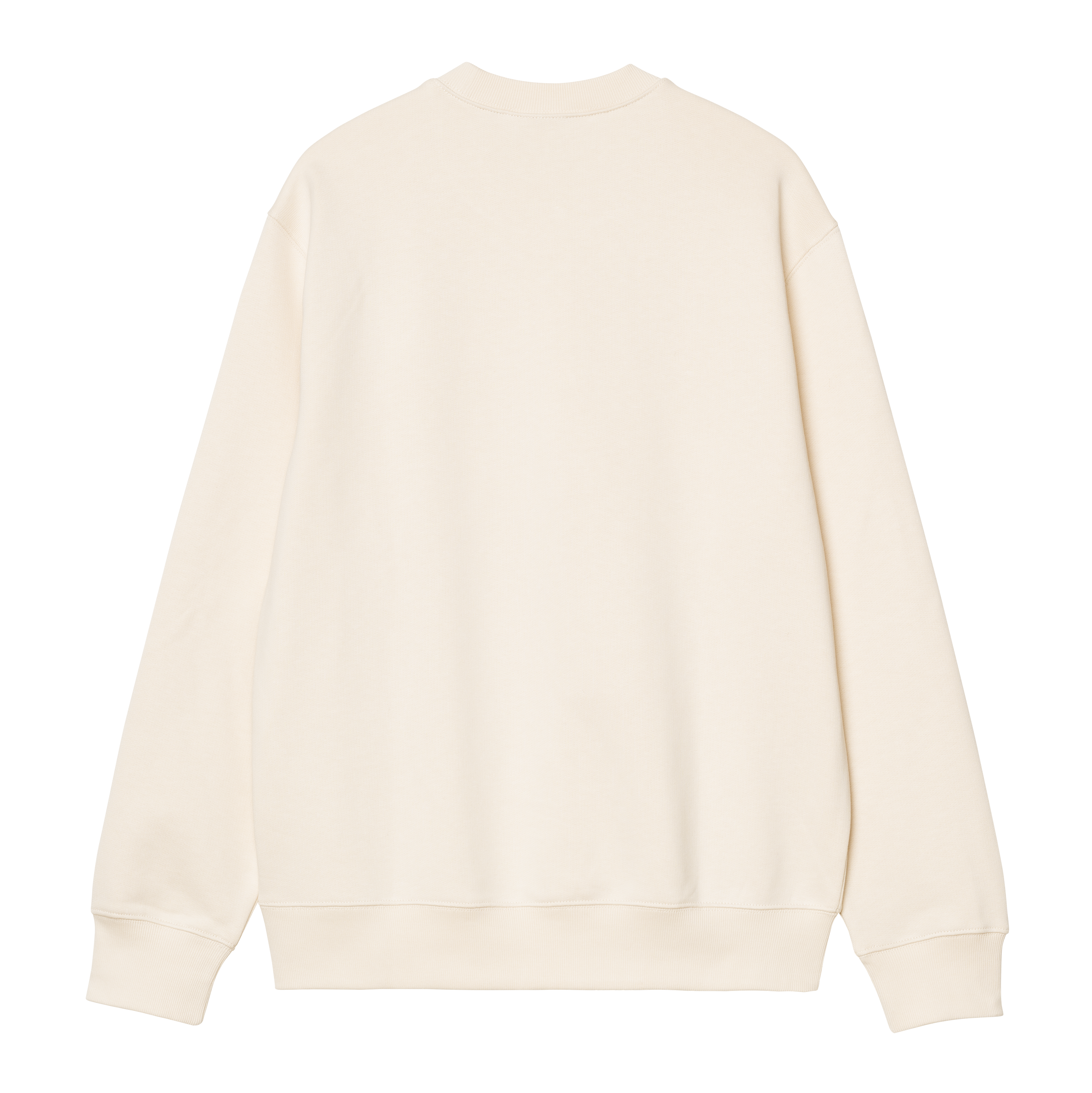 【送料&関税込】Carhartt Cream Cotton Rivet Script Sweat Carhartt WIP Rivet Script Sweat, Natural | Official Online Store